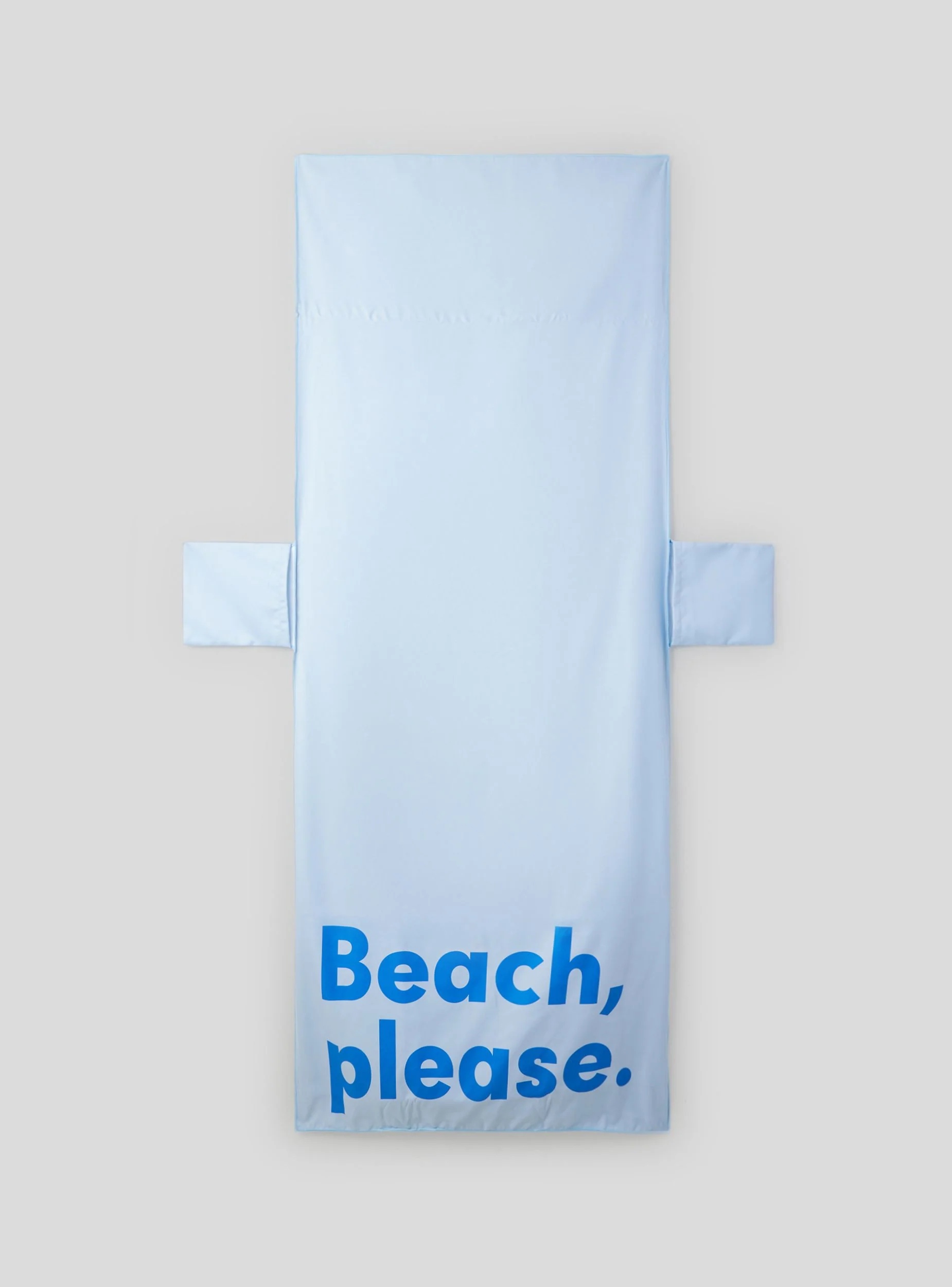 Telo mare con tasche e scritta - Image 5