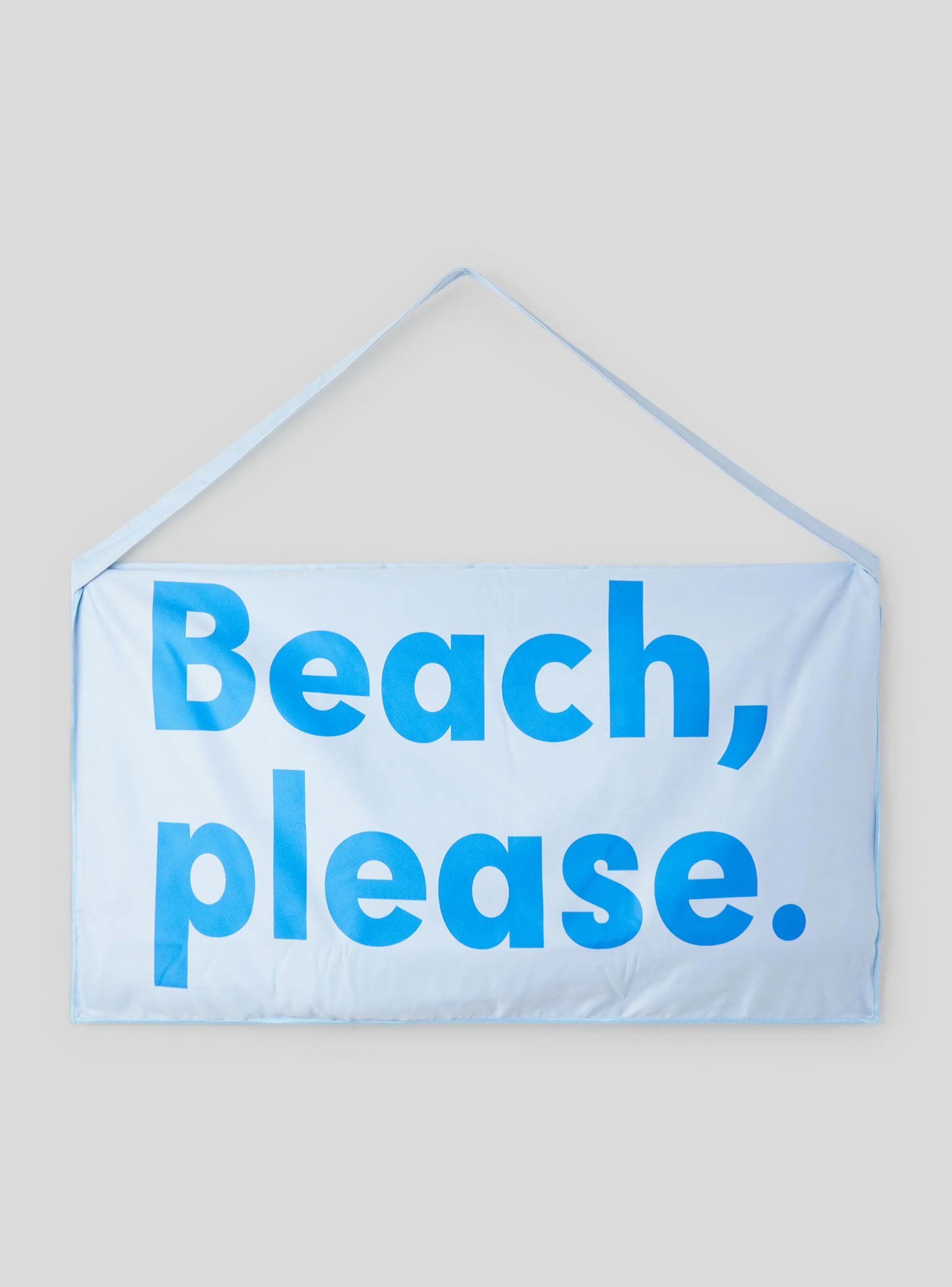 Telo mare con tasche e scritta - Image 6