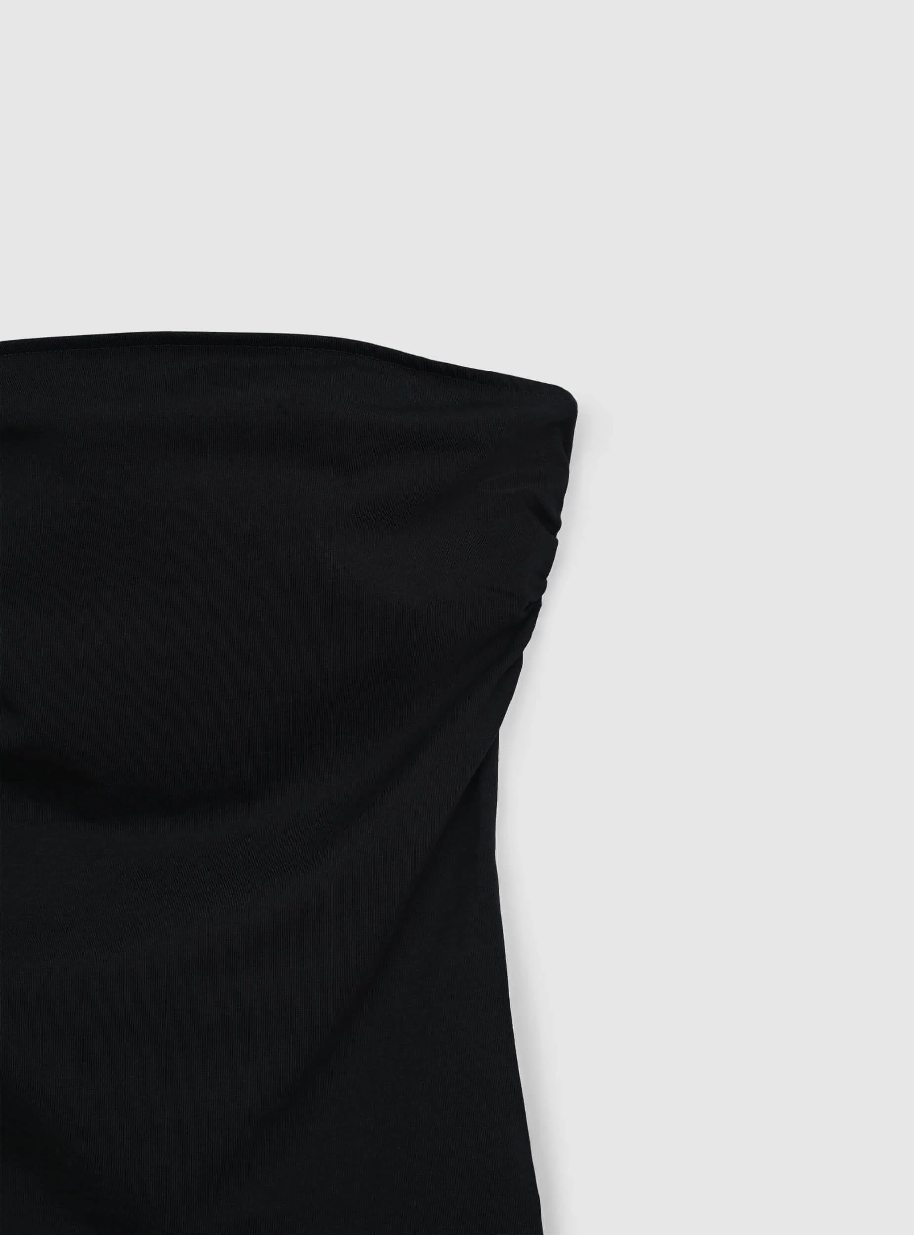 Top a fascia arricciata con spacchi laterali - Image 5
