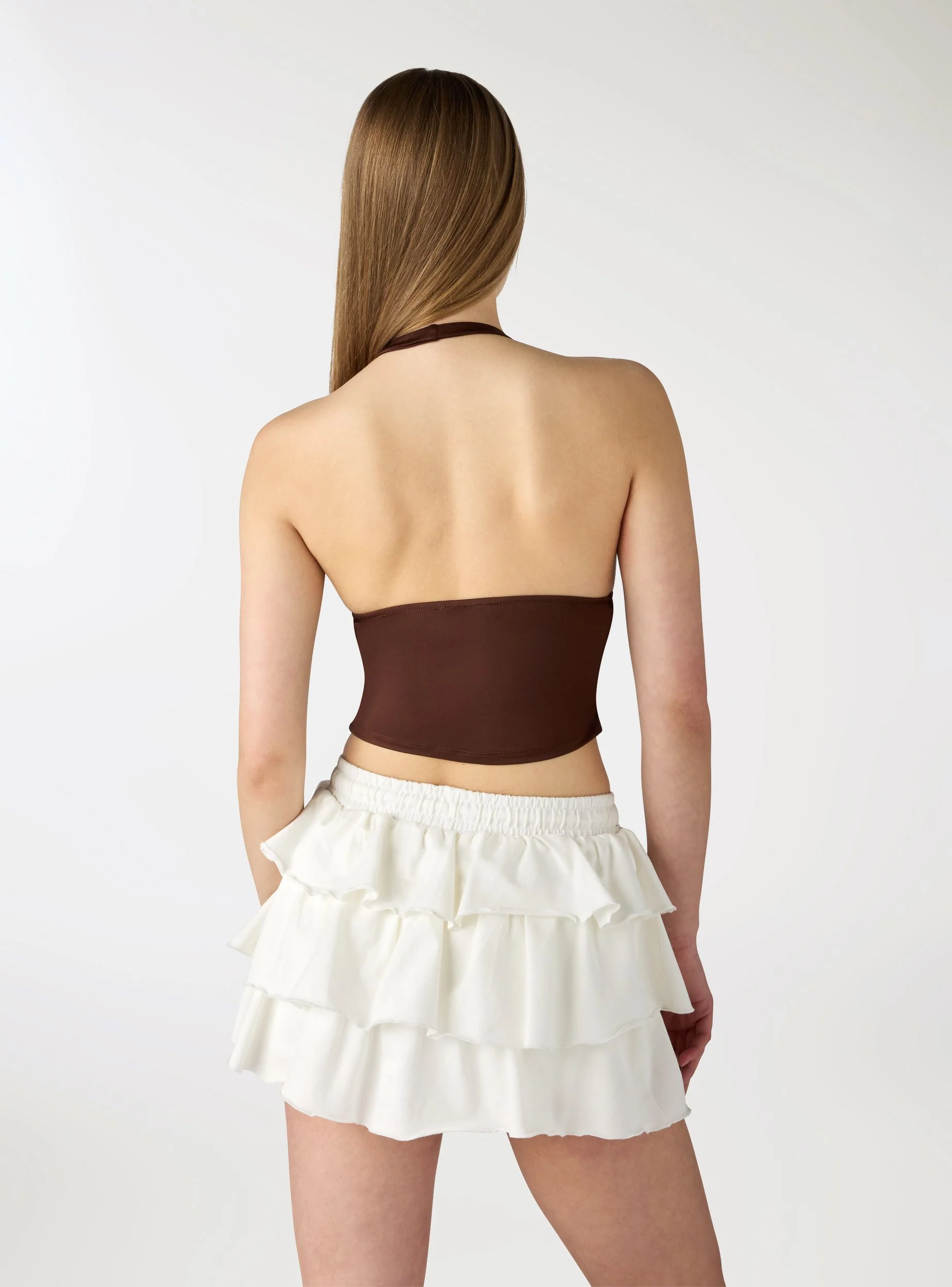 Top all'americana con scollo a v - Image 3