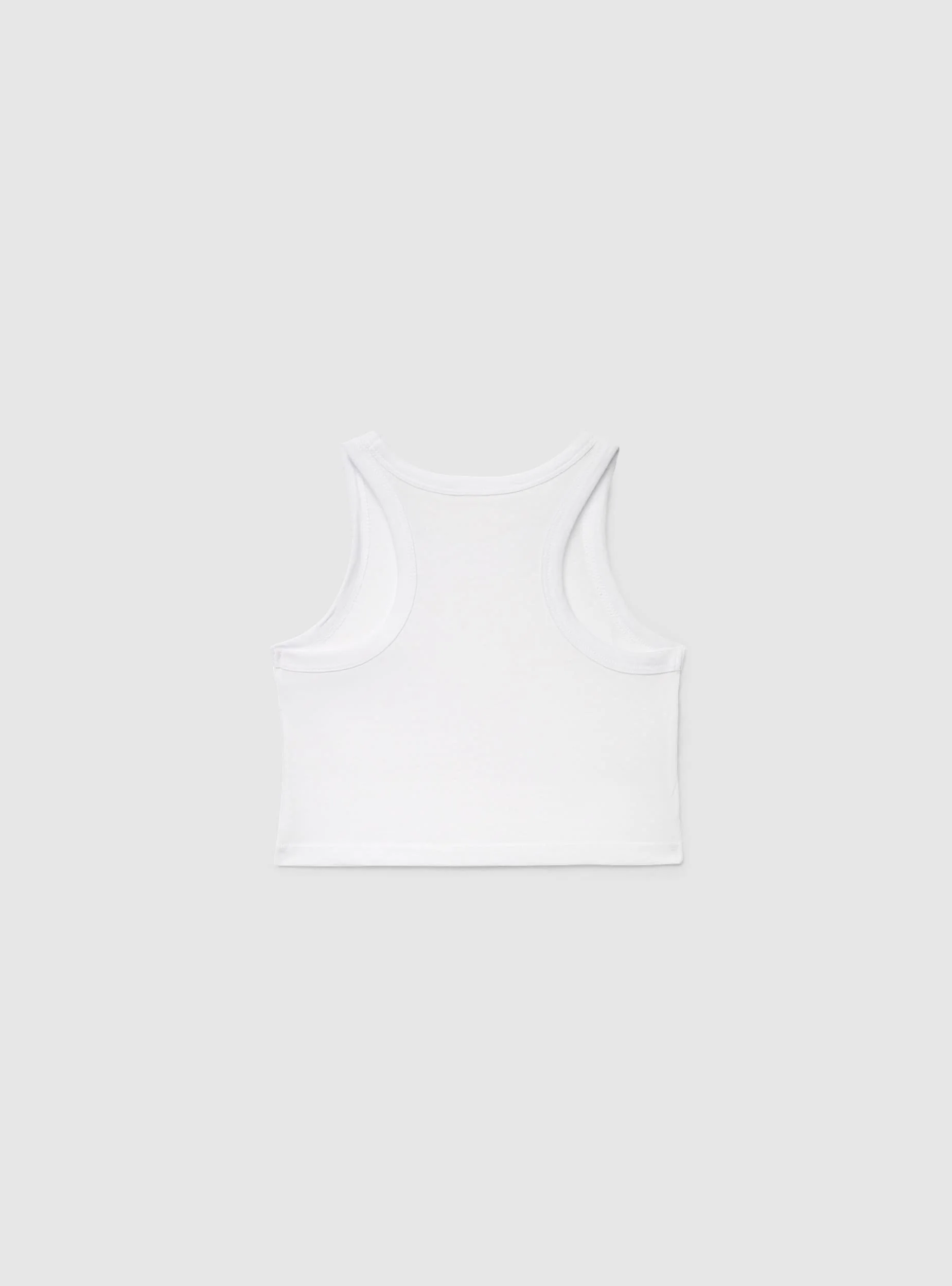 Top americana crop a tinta unita - Image 5