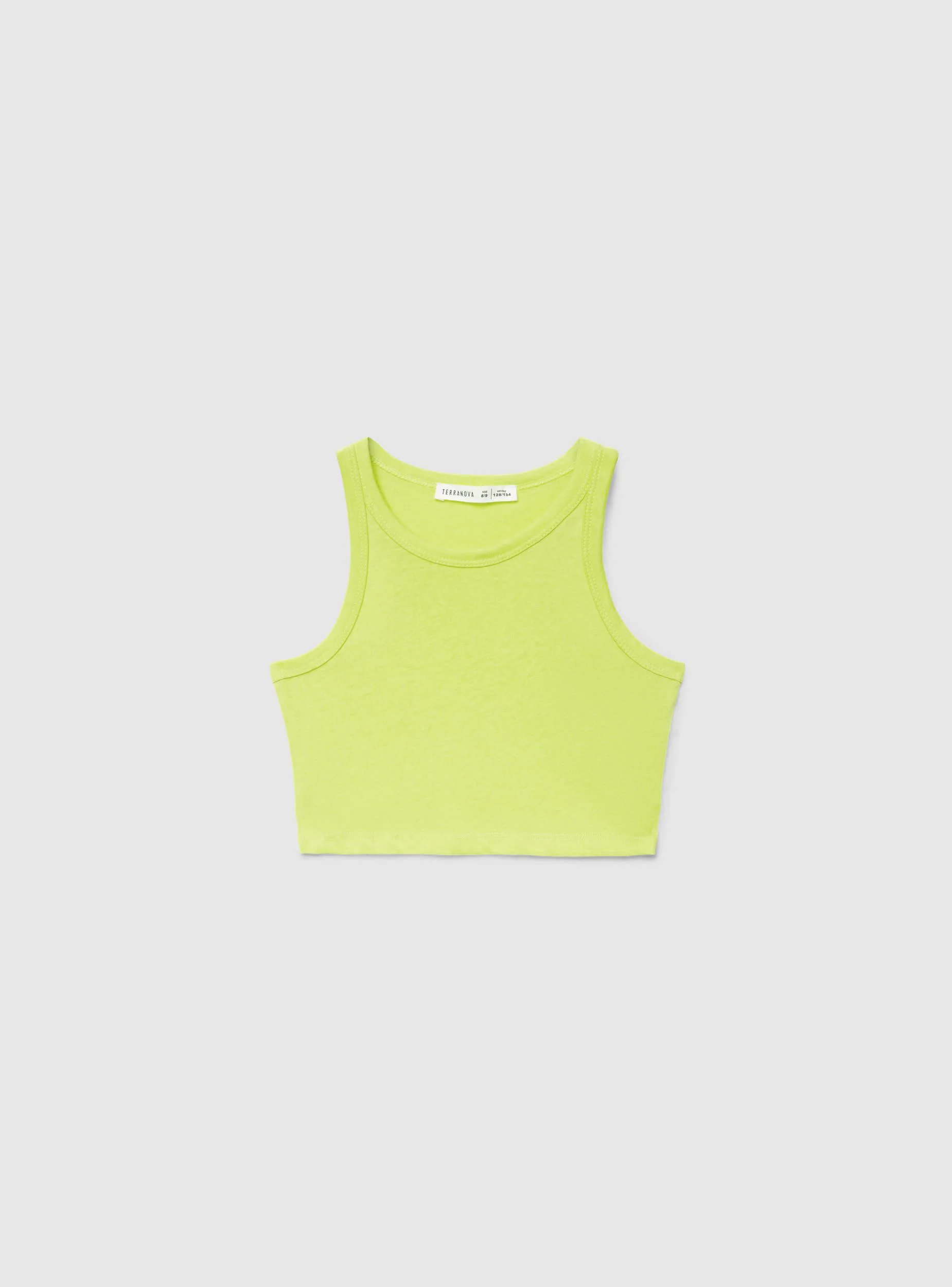Top americana crop a tinta unita - Image 5