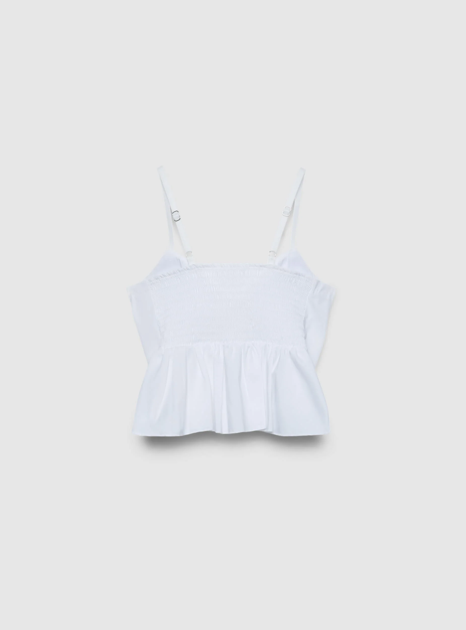 Top bustier con spalline regolabili - Image 2