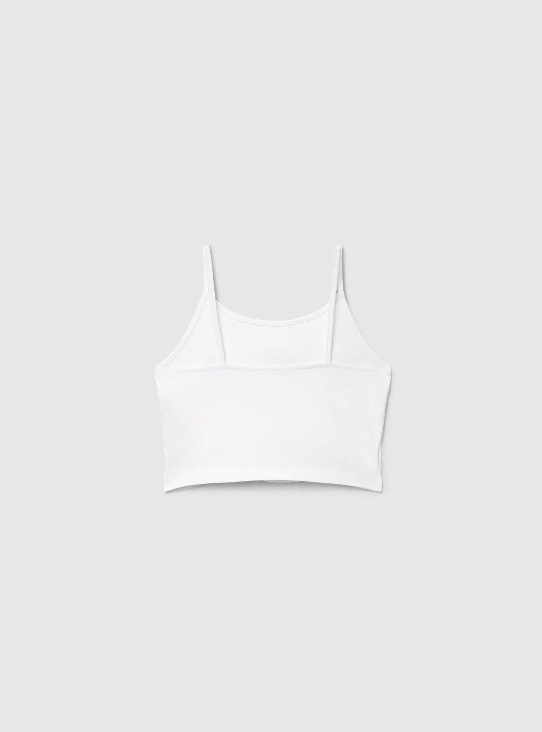 Top con applicazioni floreali in tulle - Image 5