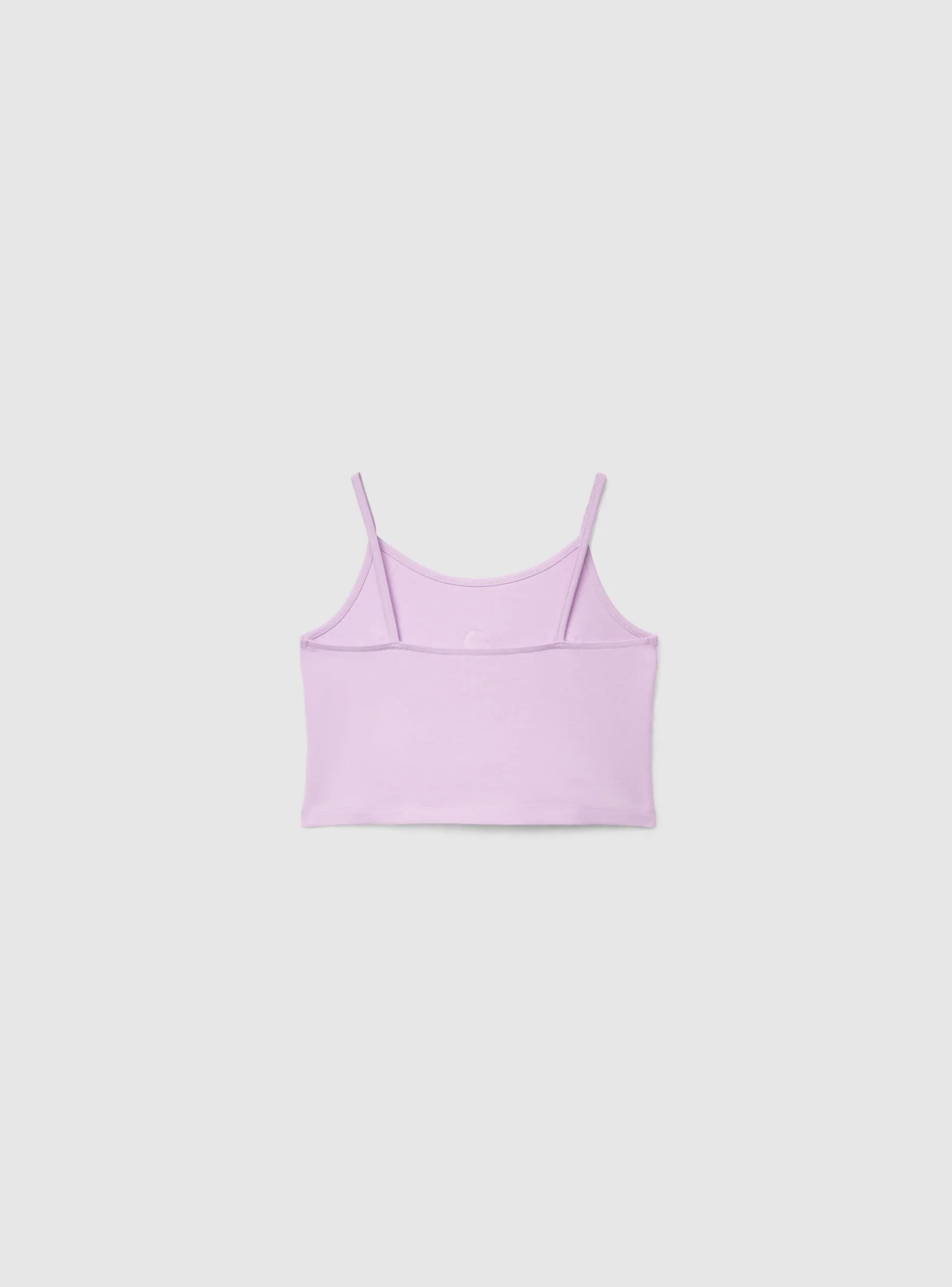 Top con applicazioni floreali tulle - Image 4