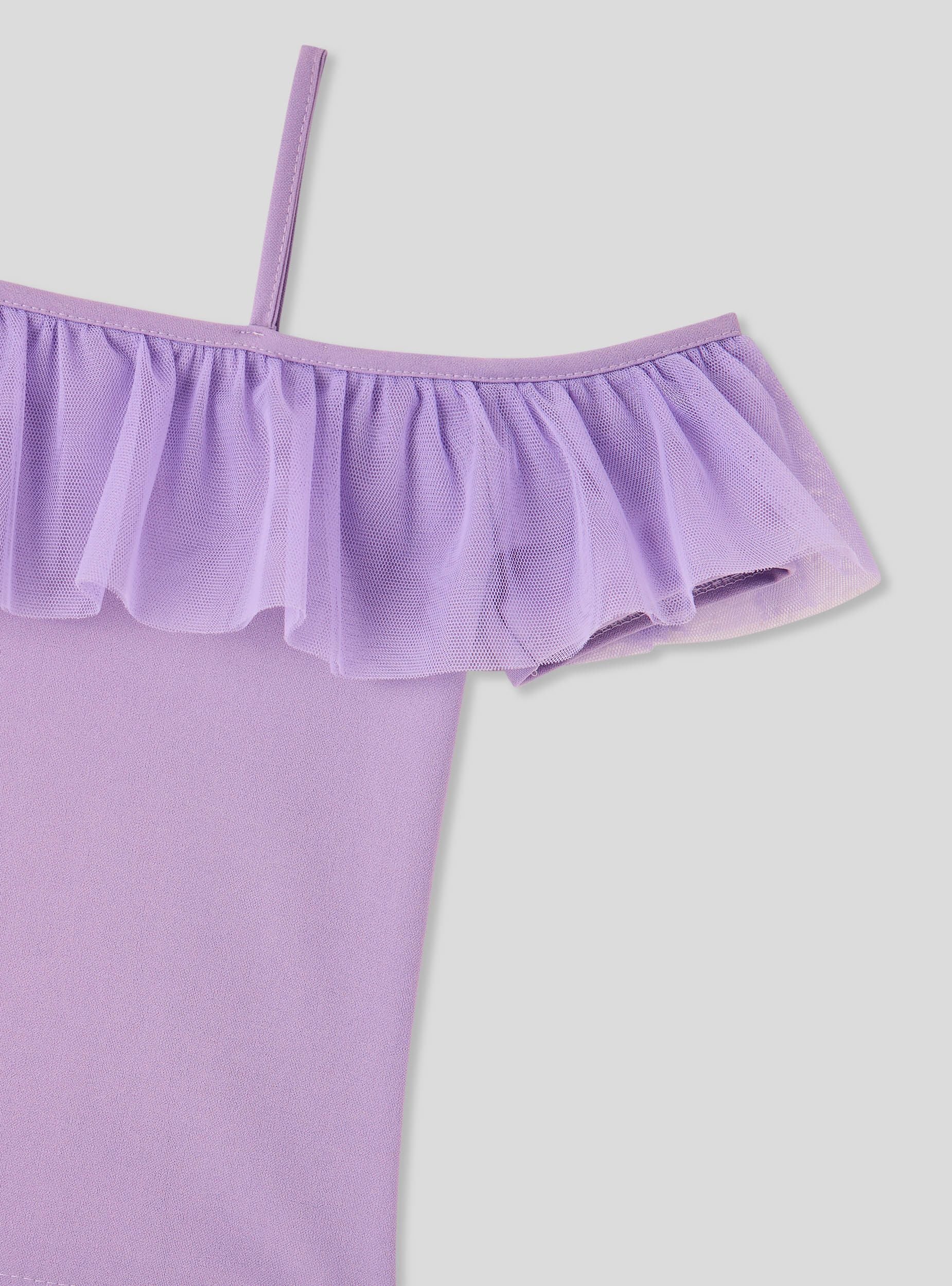 Top con balza in tulle - Image 5