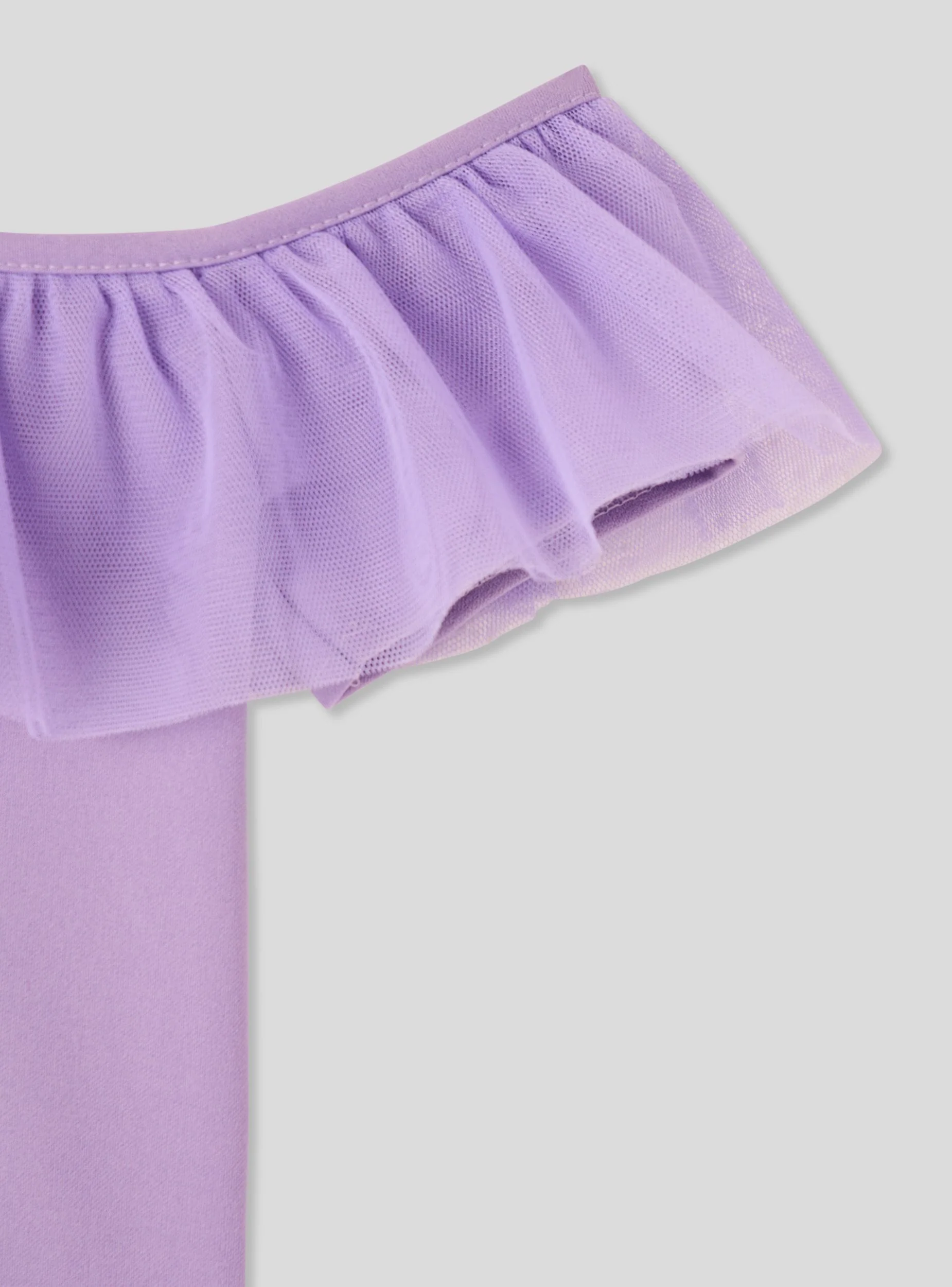 Top con balza in tulle - Image 6