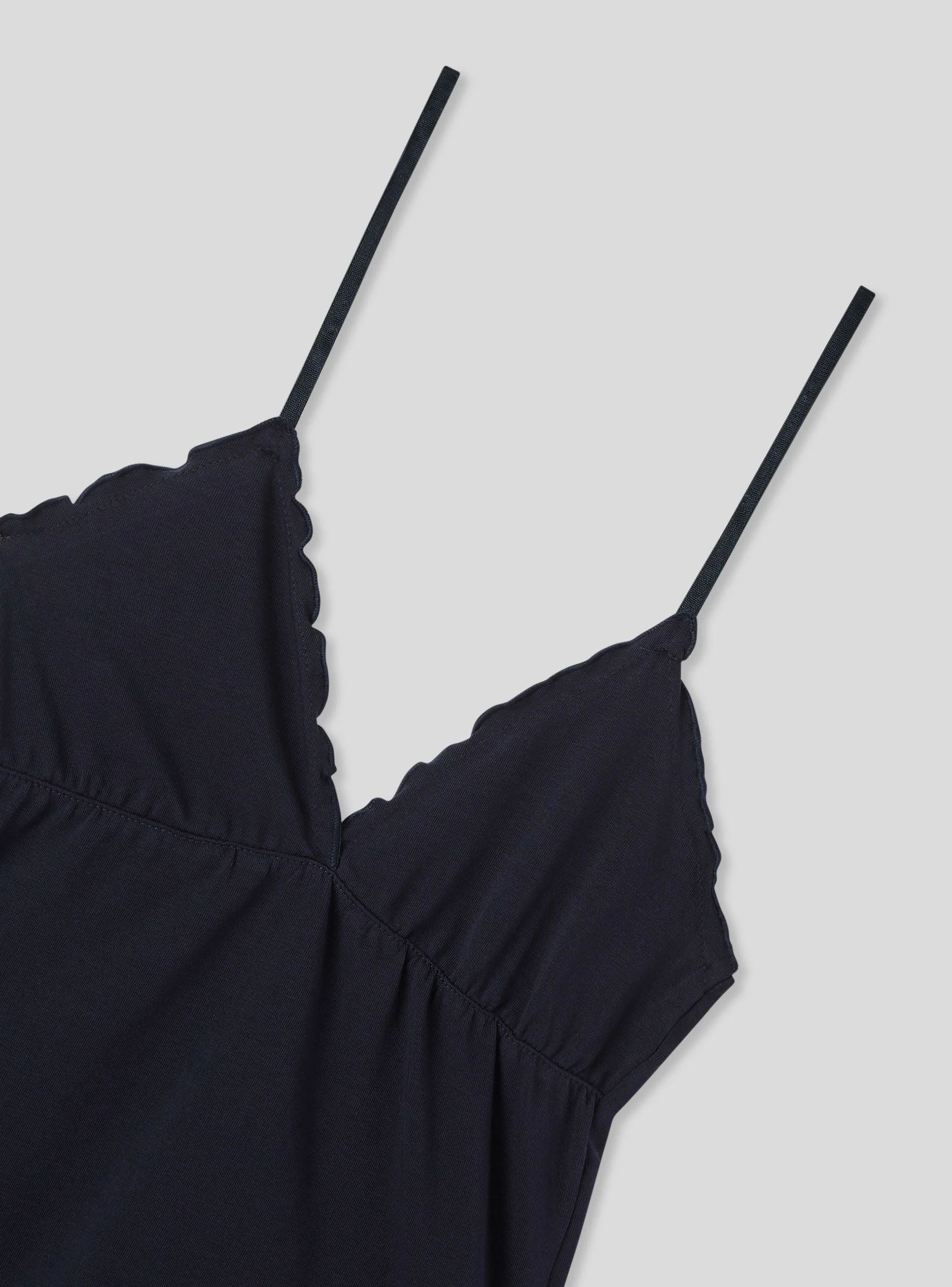 Top con spalline sottili e scollo a v - Image 7