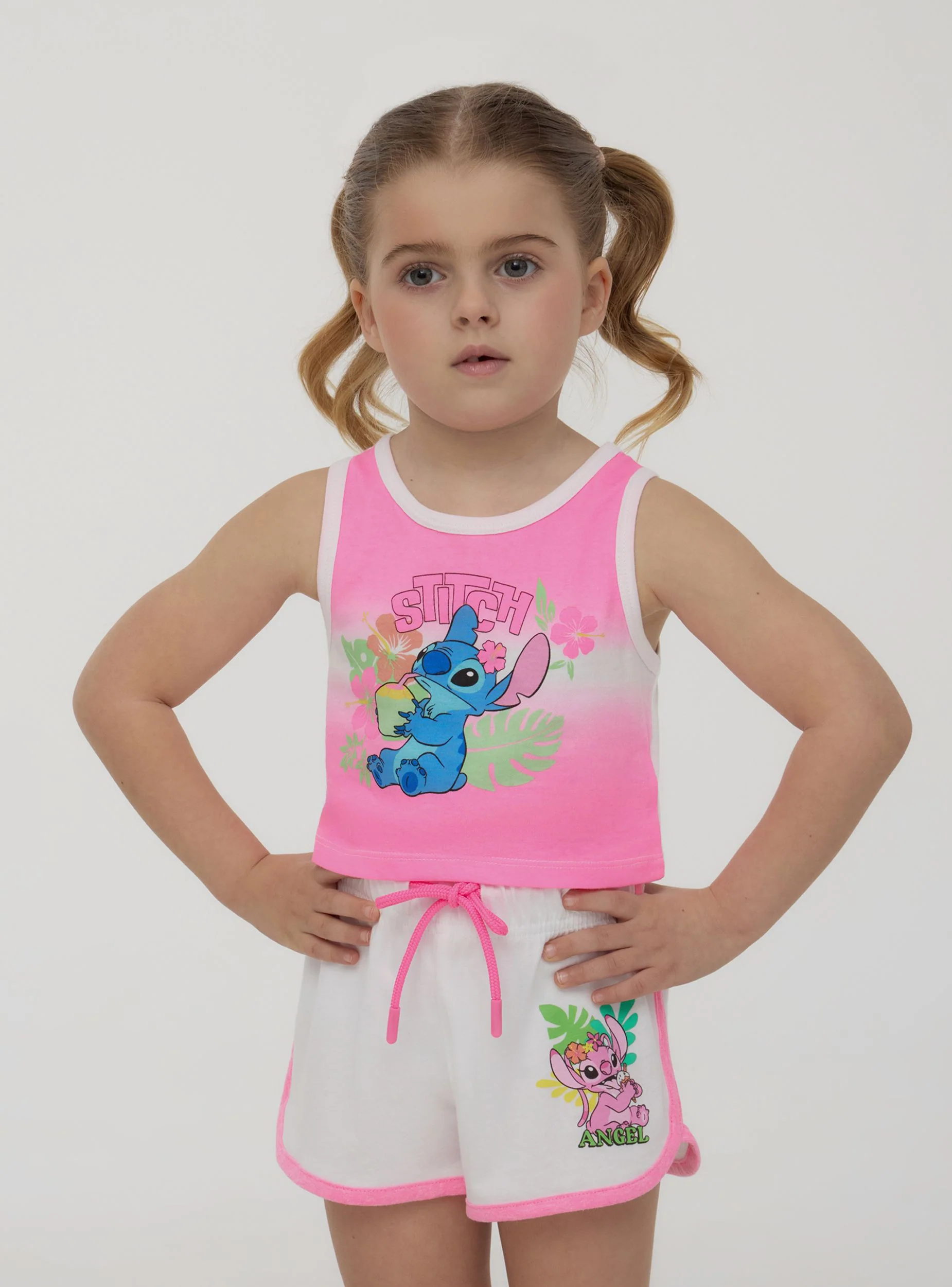 Top con stampa Stitch®