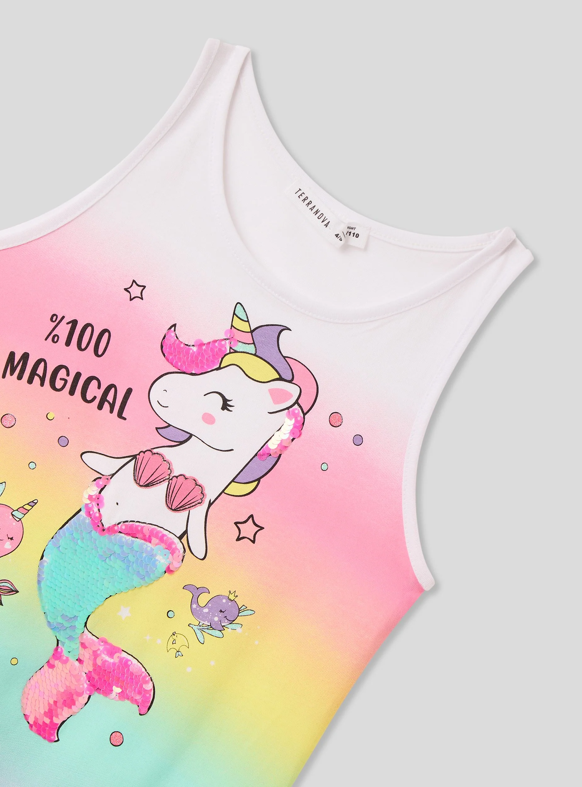 Top con unicorno e frange - Image 5