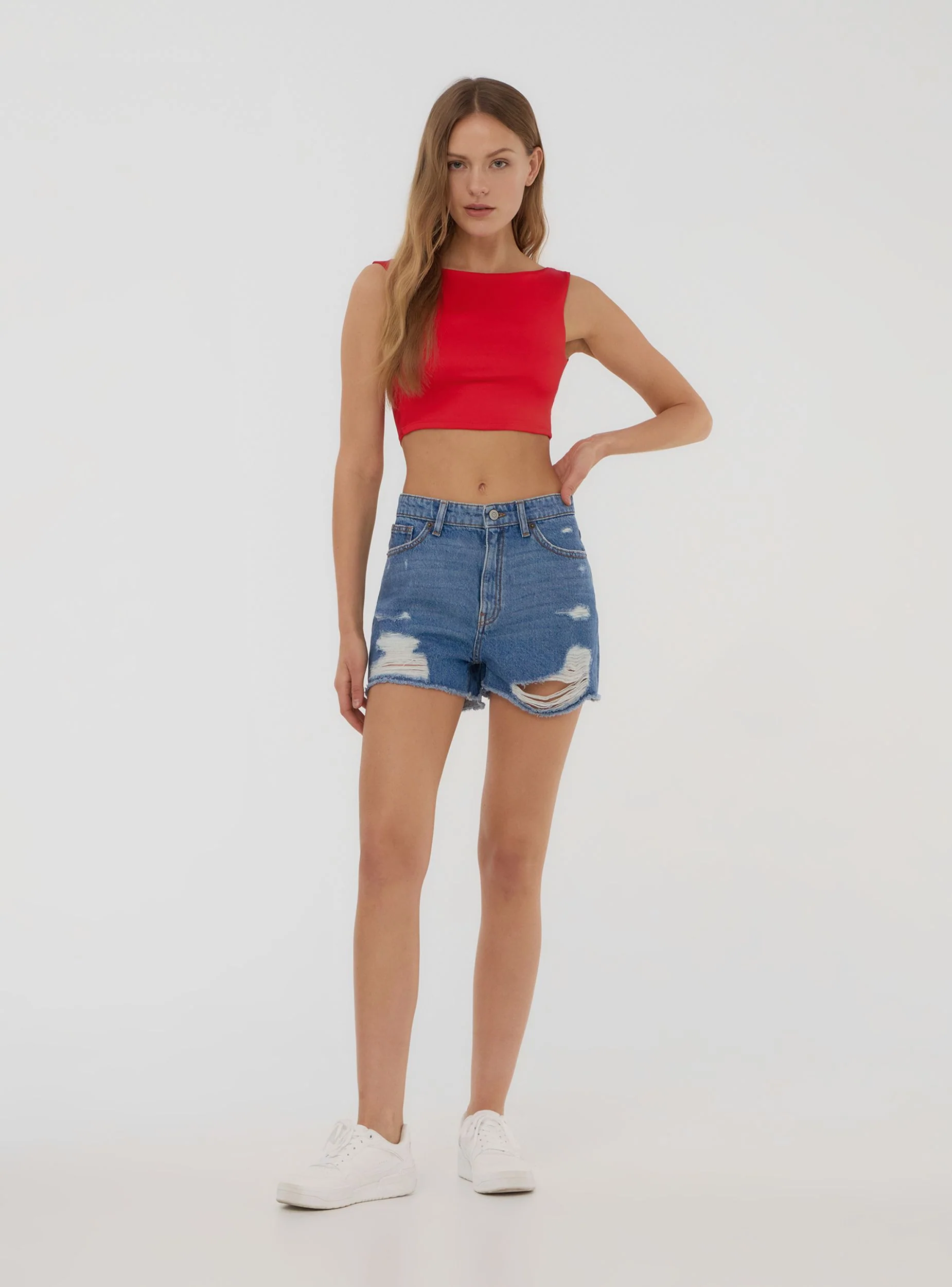 Top crop con schiena scoperta - Image 2