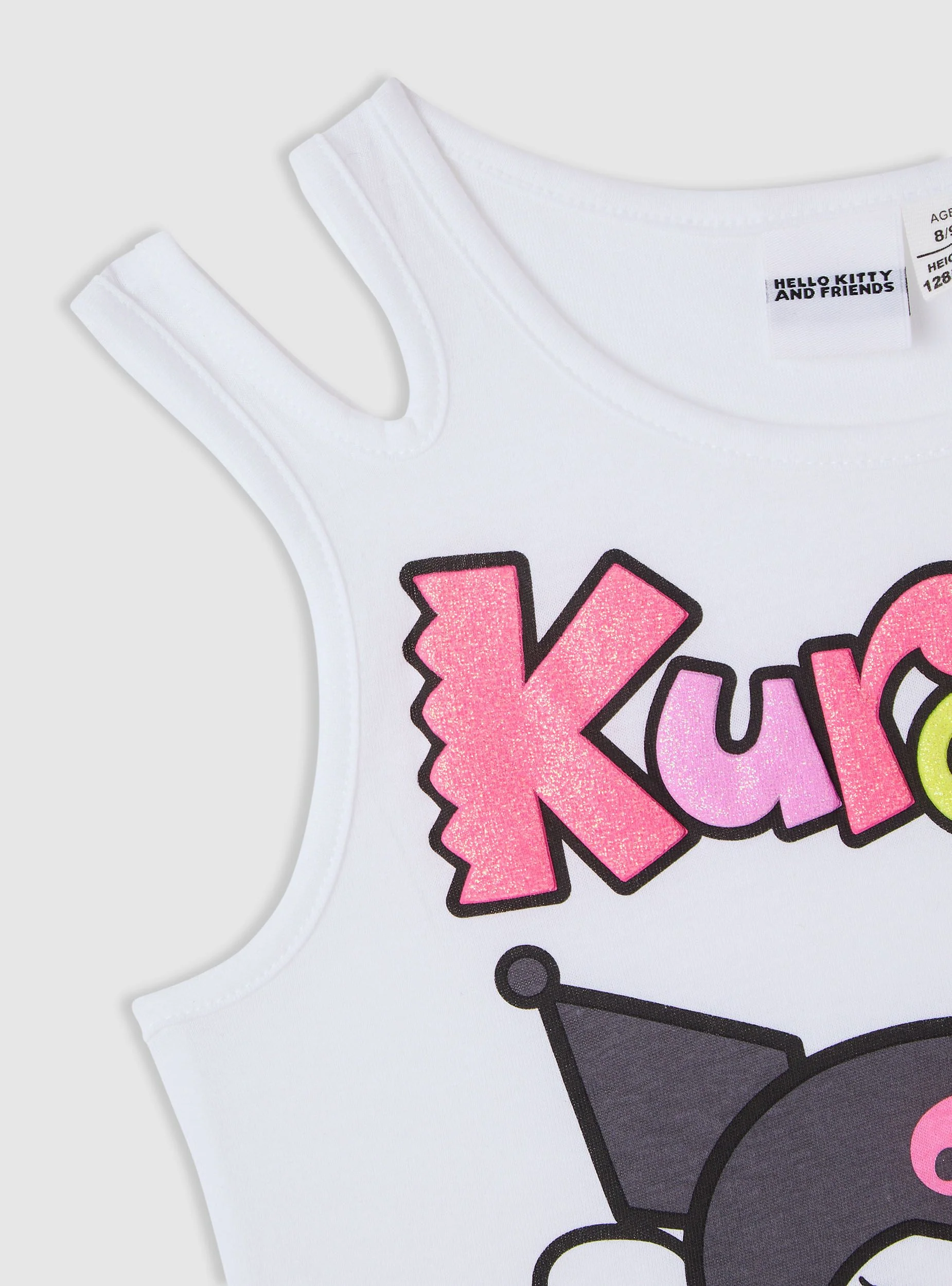 Top crop con stampa Kuromi® e cut-out - Image 6