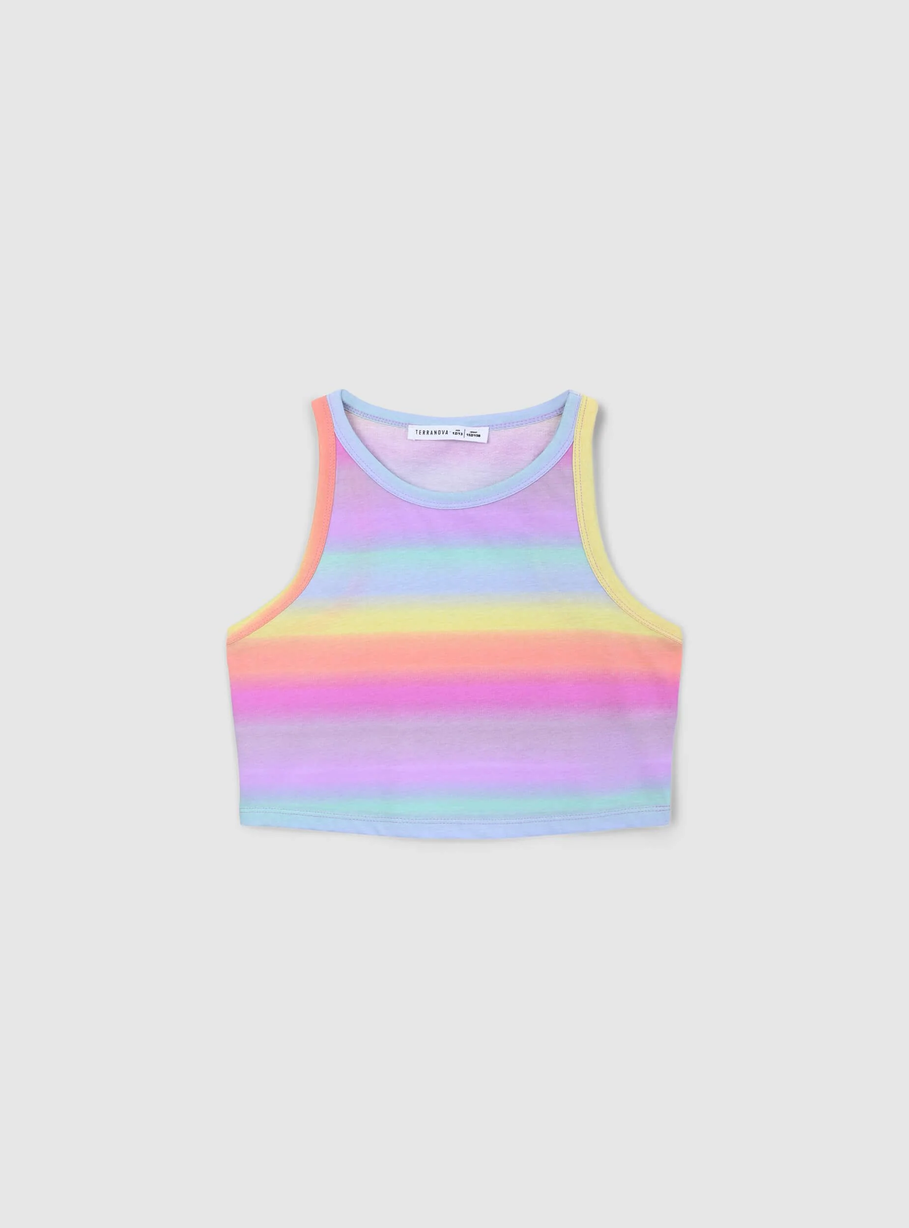 Top crop multicolor sfumato - Image 4
