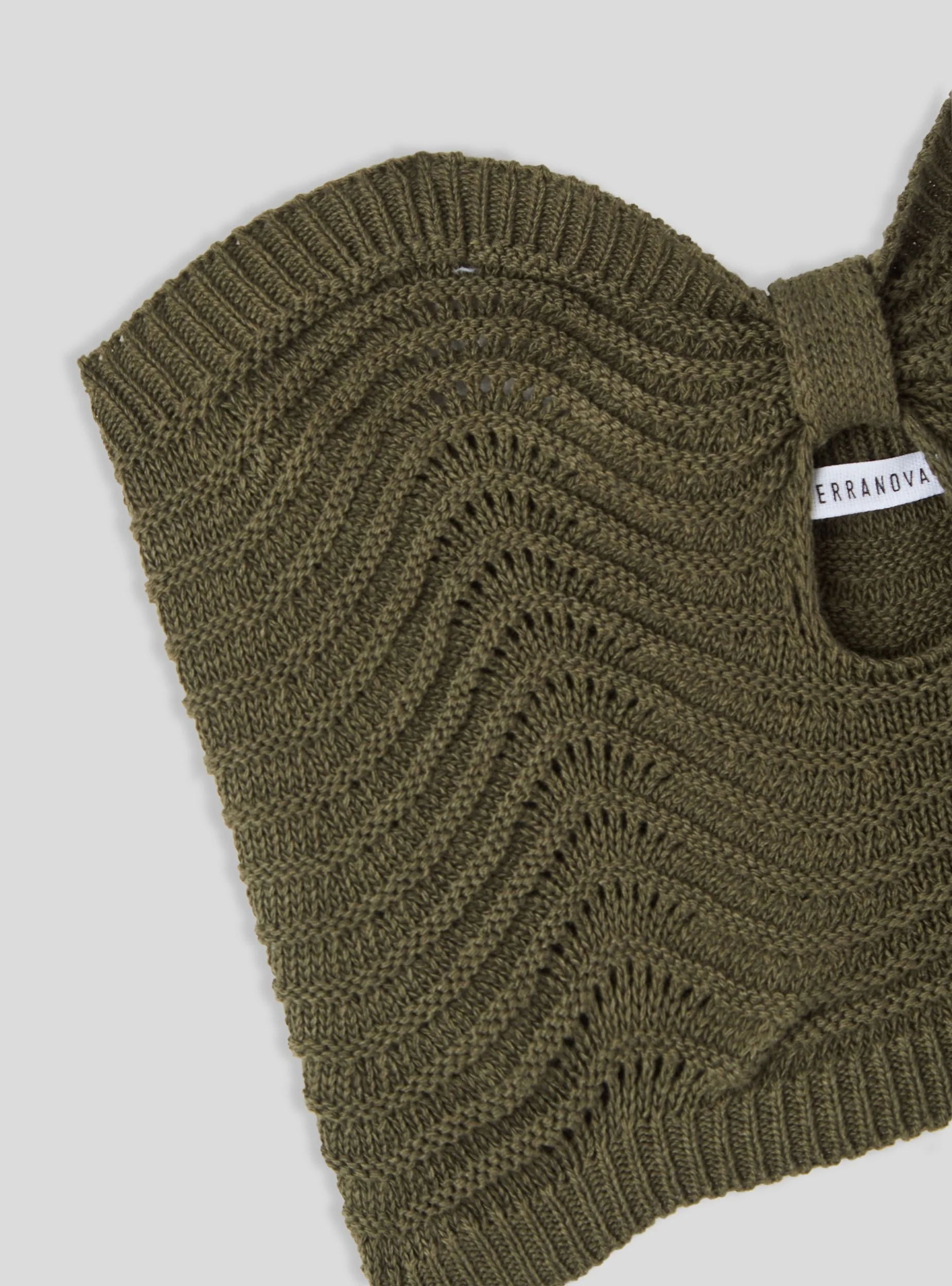 Top fascia a maglia