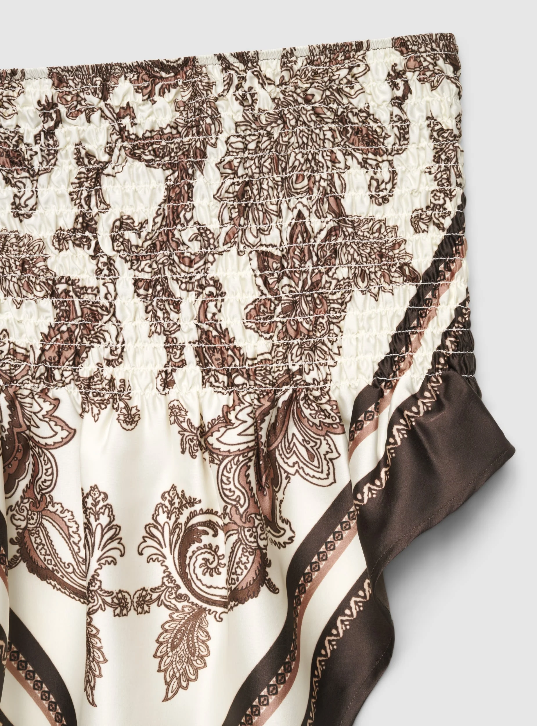 Top fascia foulard con fantasia cachemire - Image 6