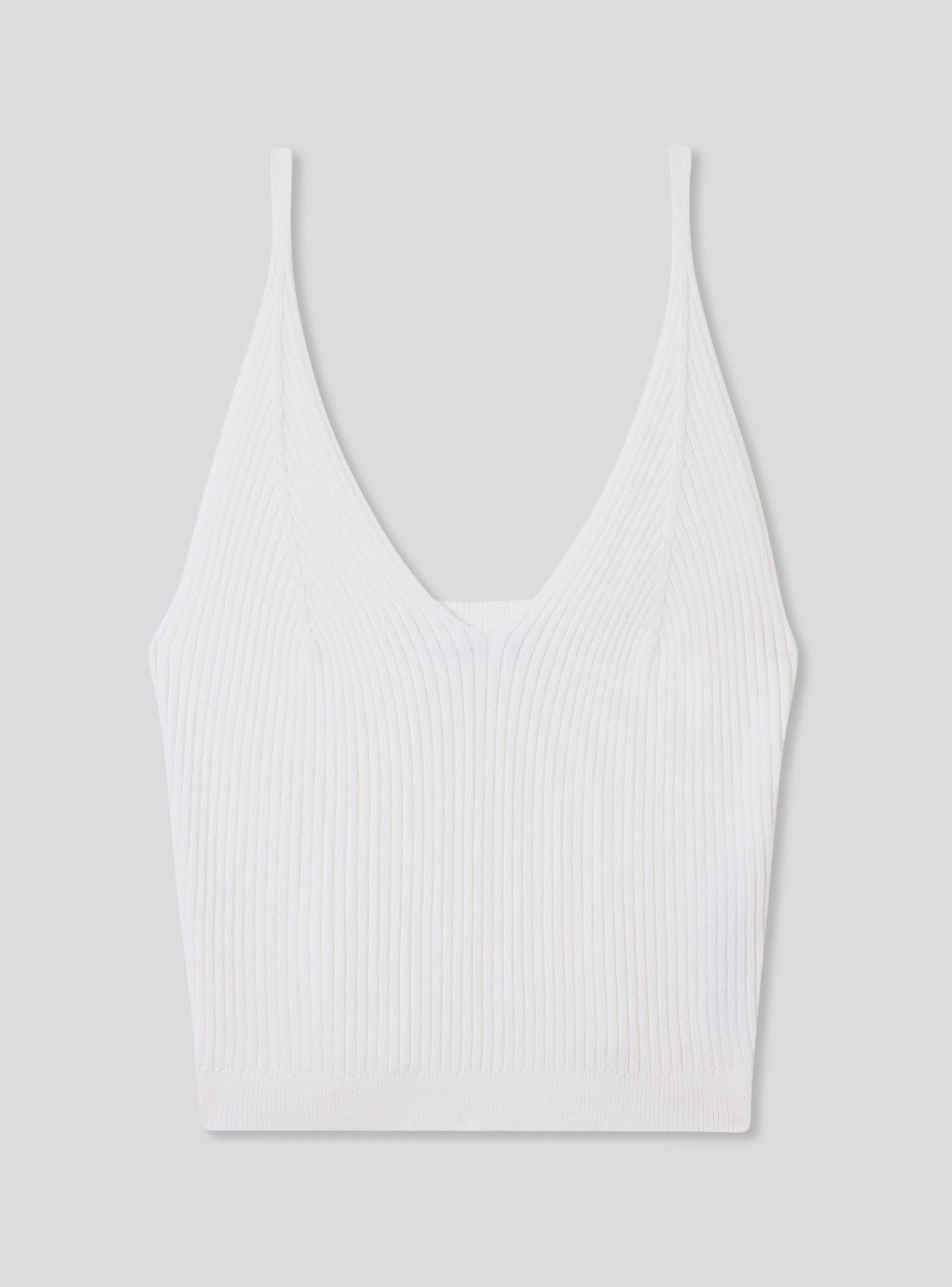Top in maglia con scollo a v - Image 4