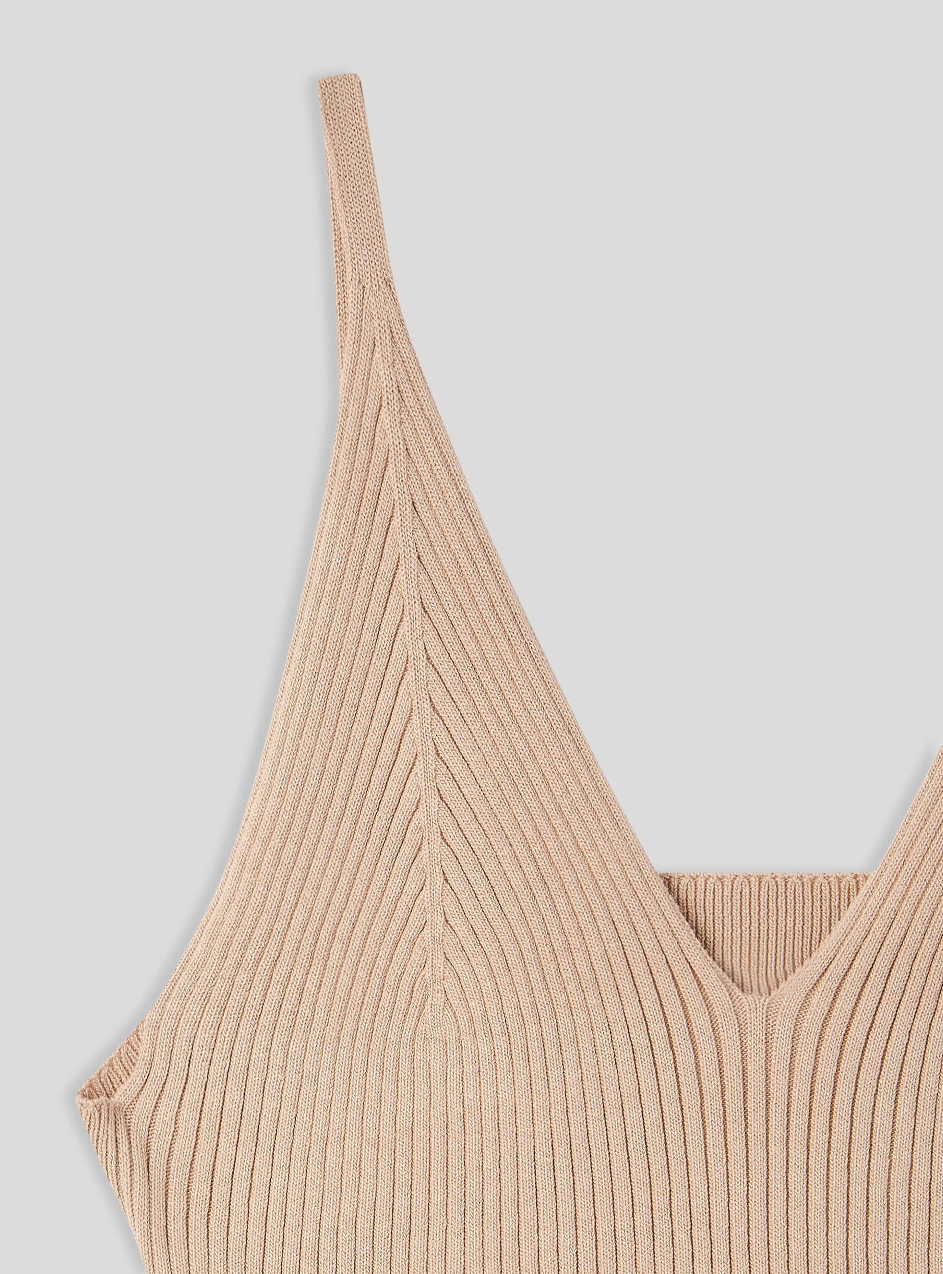 Top in maglia con scollo a v - Image 5