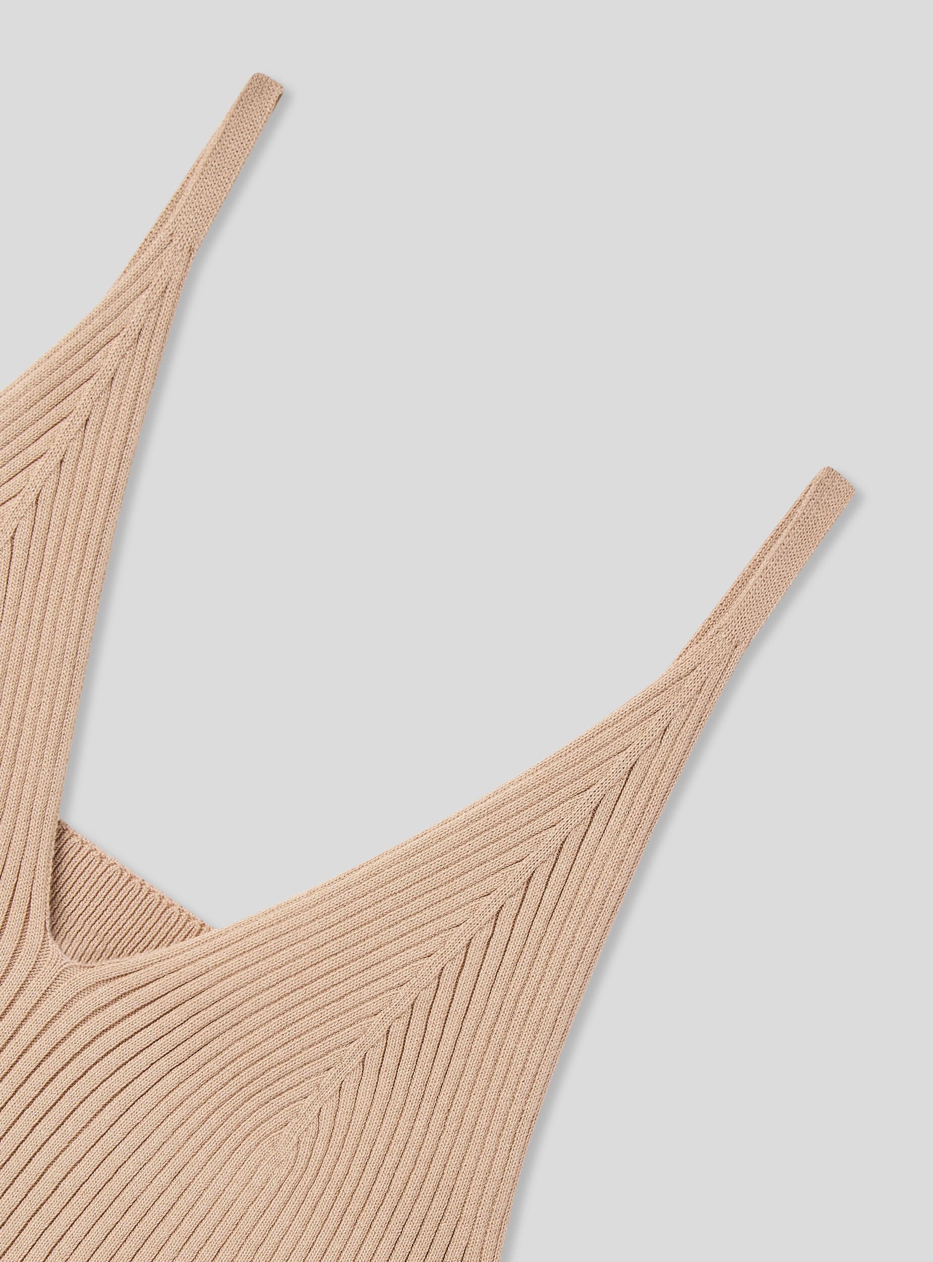 Top in maglia con scollo a v - Image 6