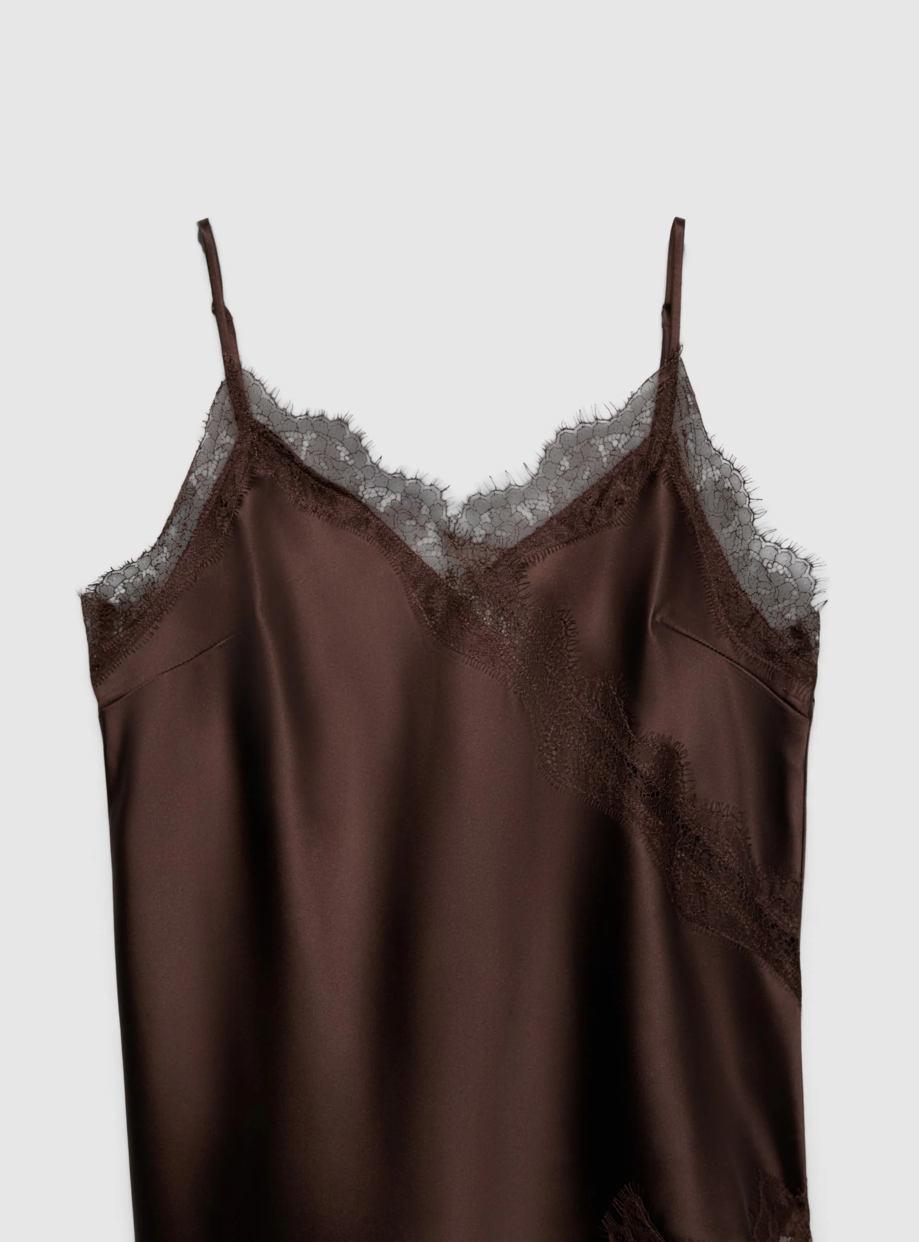 Top lingerie asimmetrico in satin - Image 6