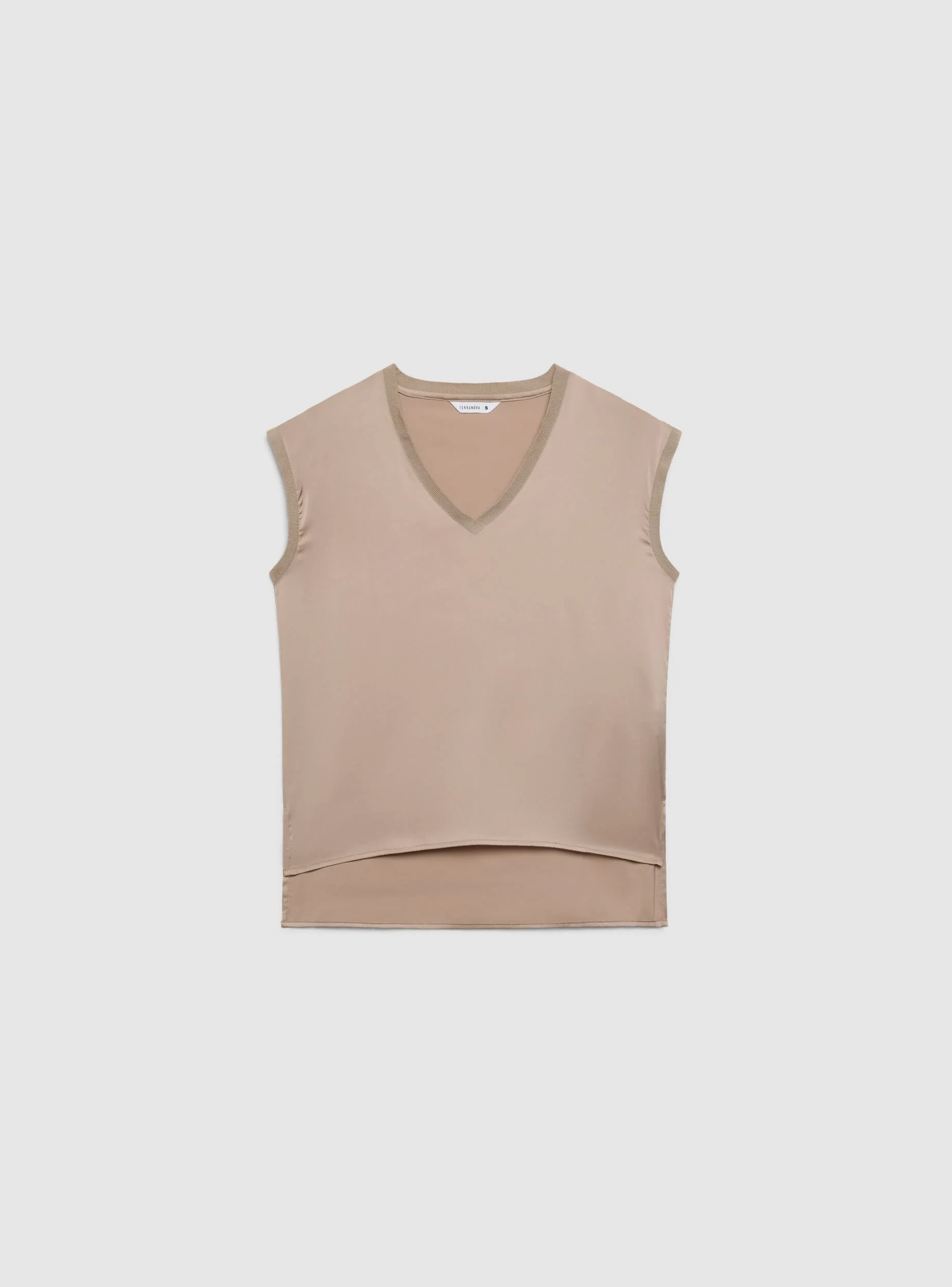 Top scollo a v satin - Image 7