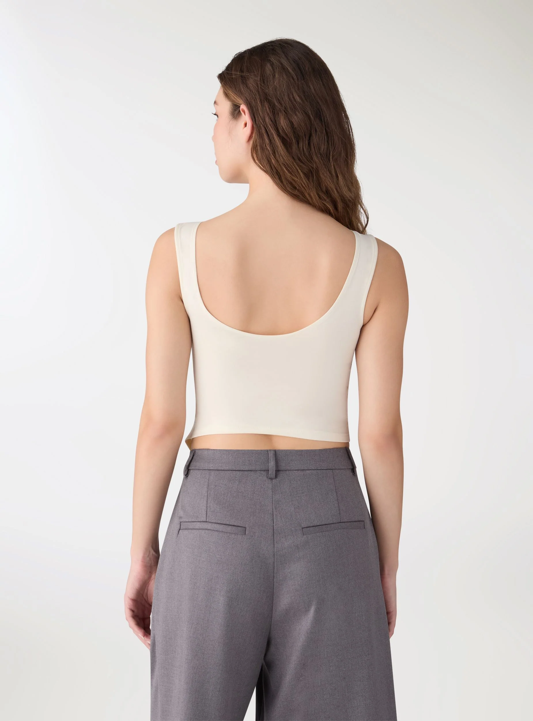 Top smanicato con borchie - Image 3