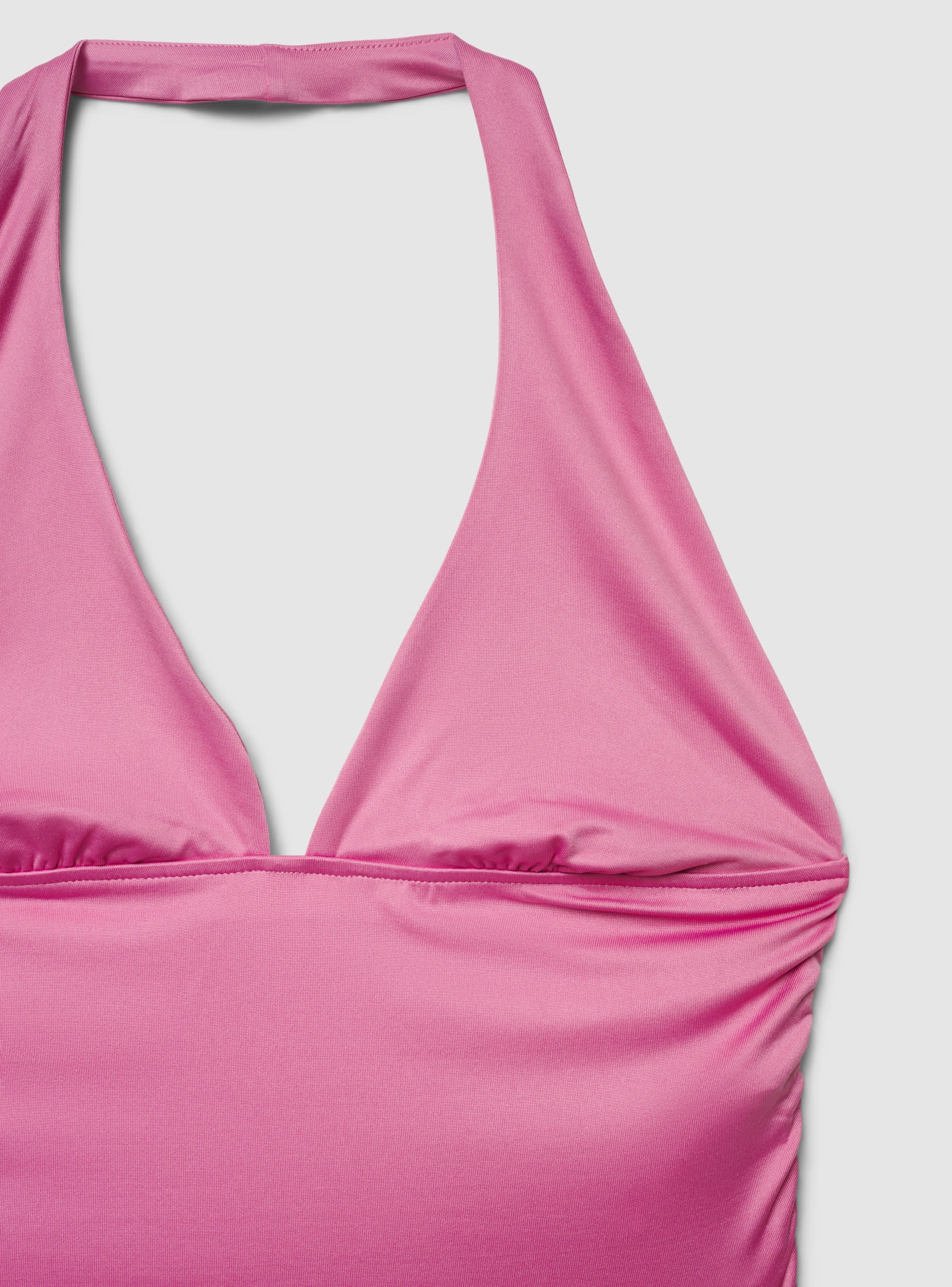 Top sportivo halterneck a tinta unita - Image 7