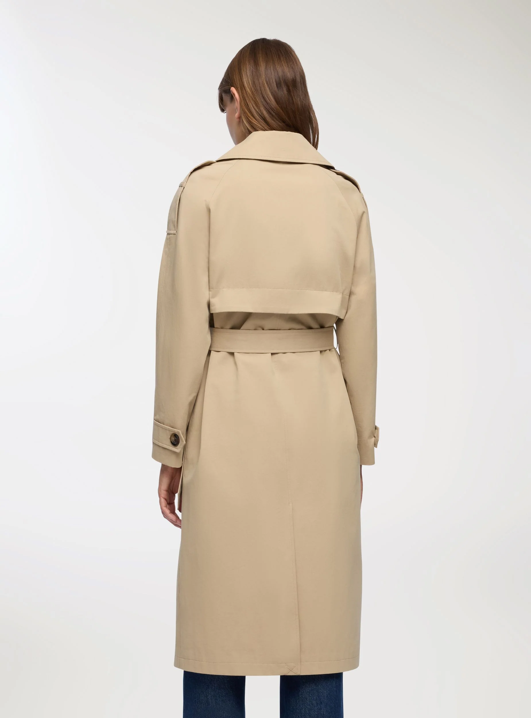 Trench lungo con cintura - Image 3