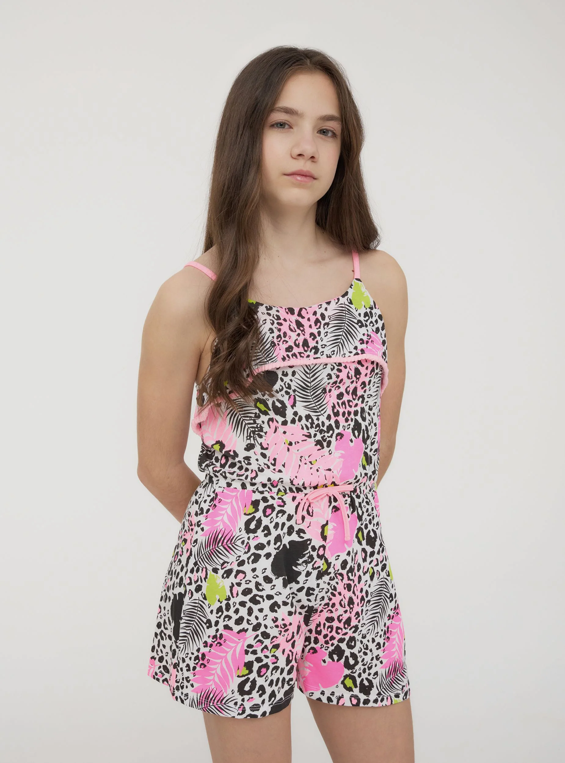 Tutina con stampa jungle animalier - Image 3