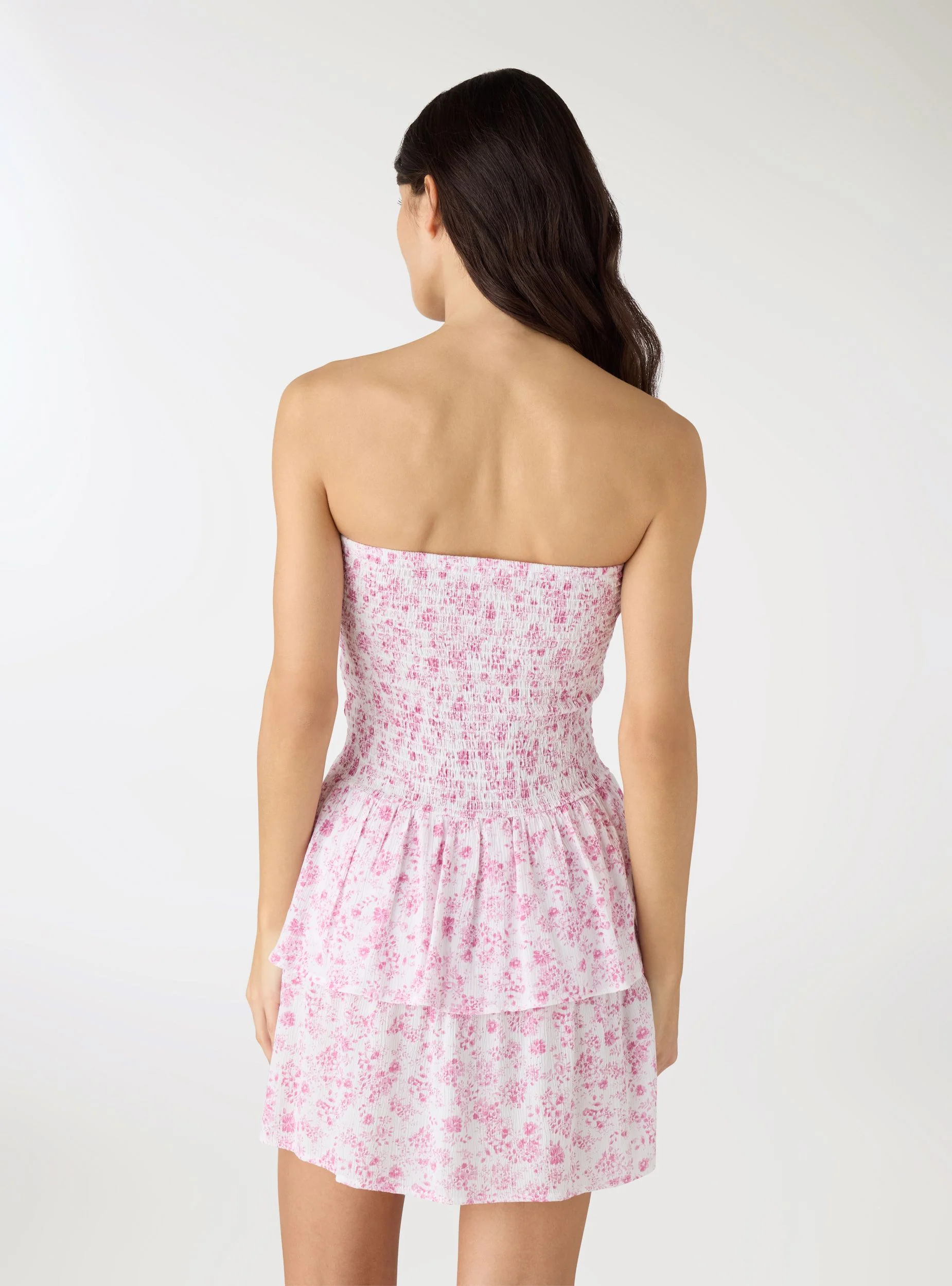 Vestito a fascia con stampa floreale - Image 3
