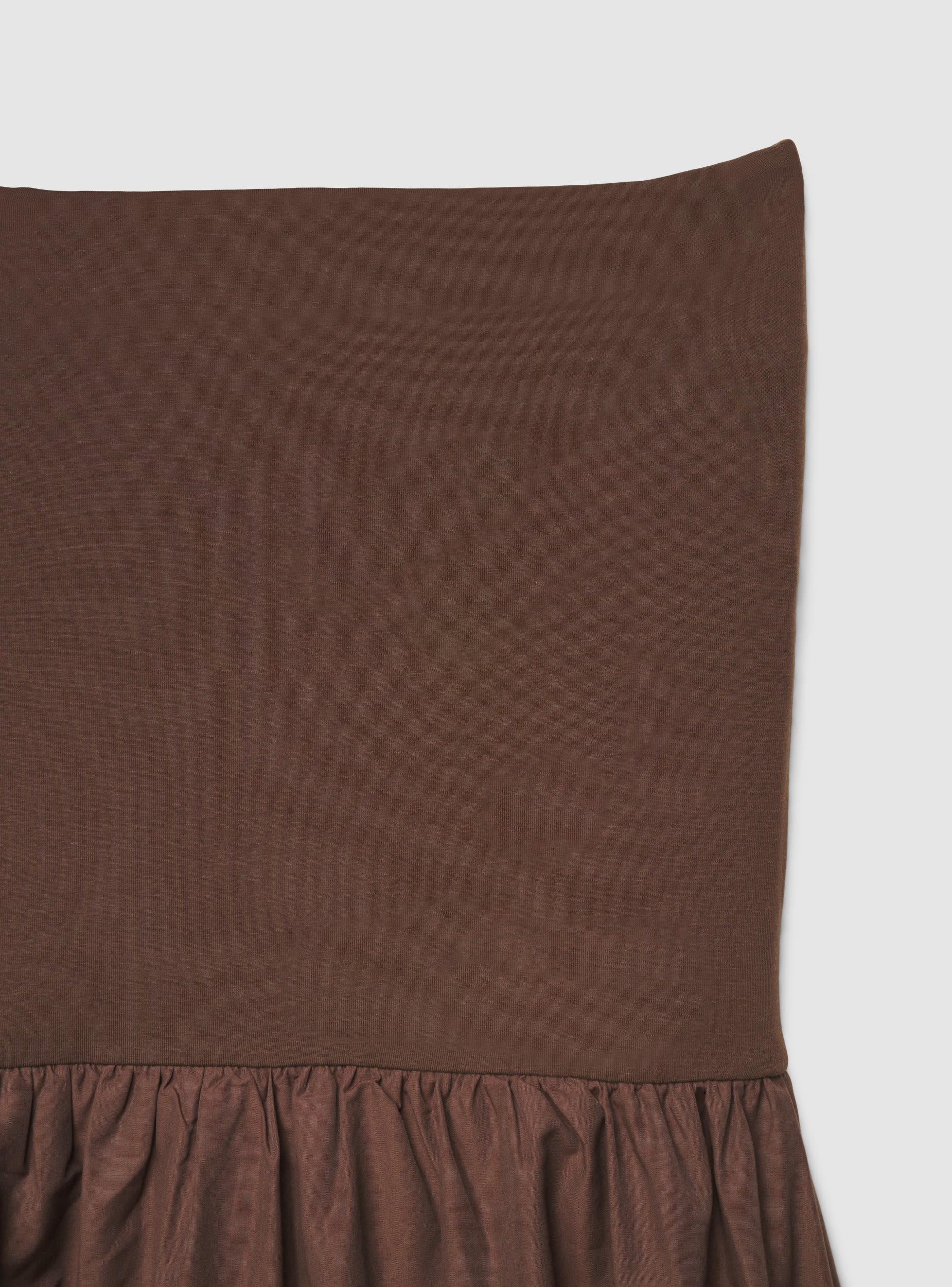 Vestito a spalle scoperte bitessuto con gonna balloon - Image 7
