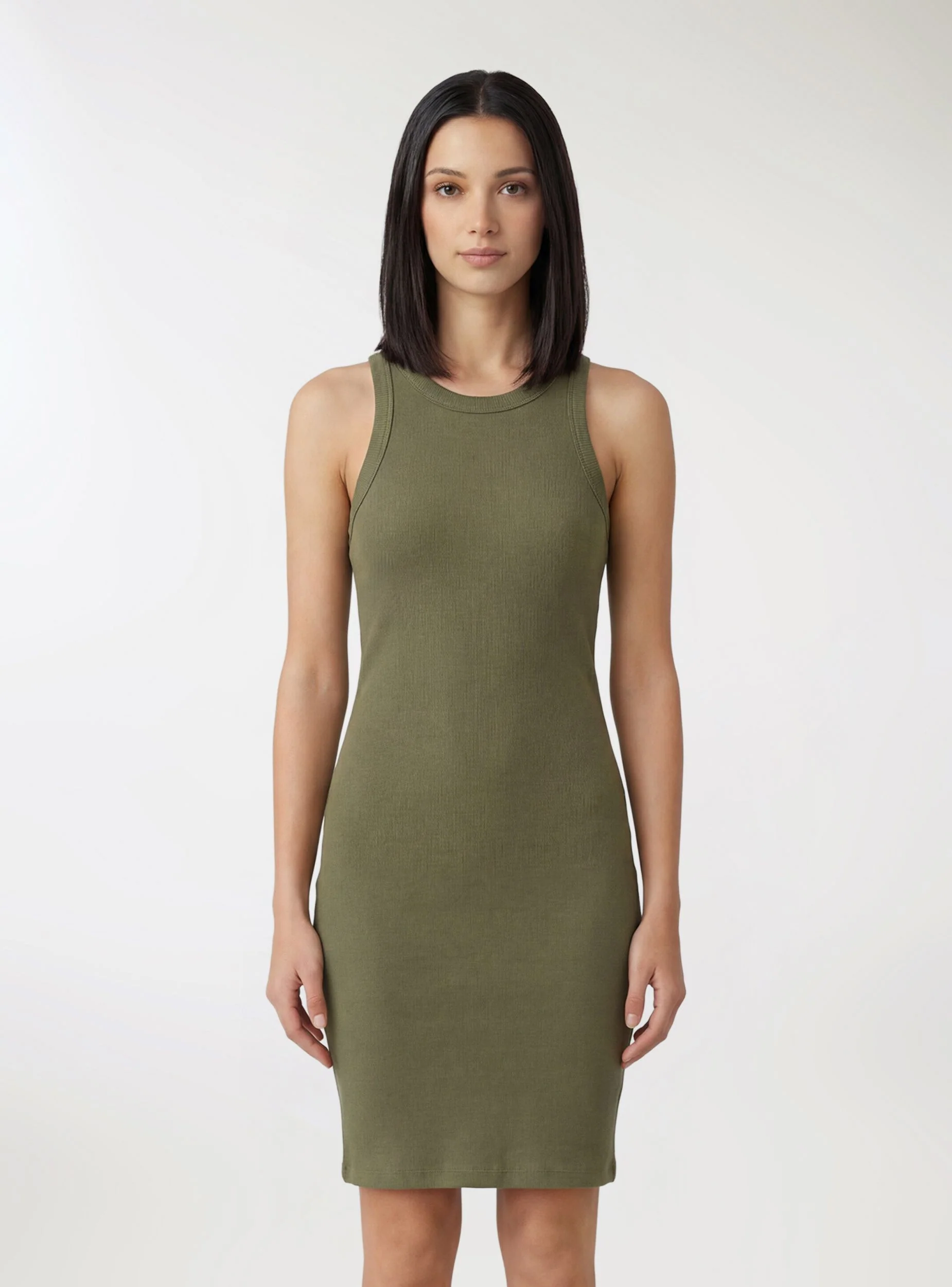 Vestito aderente a costine - Image 3