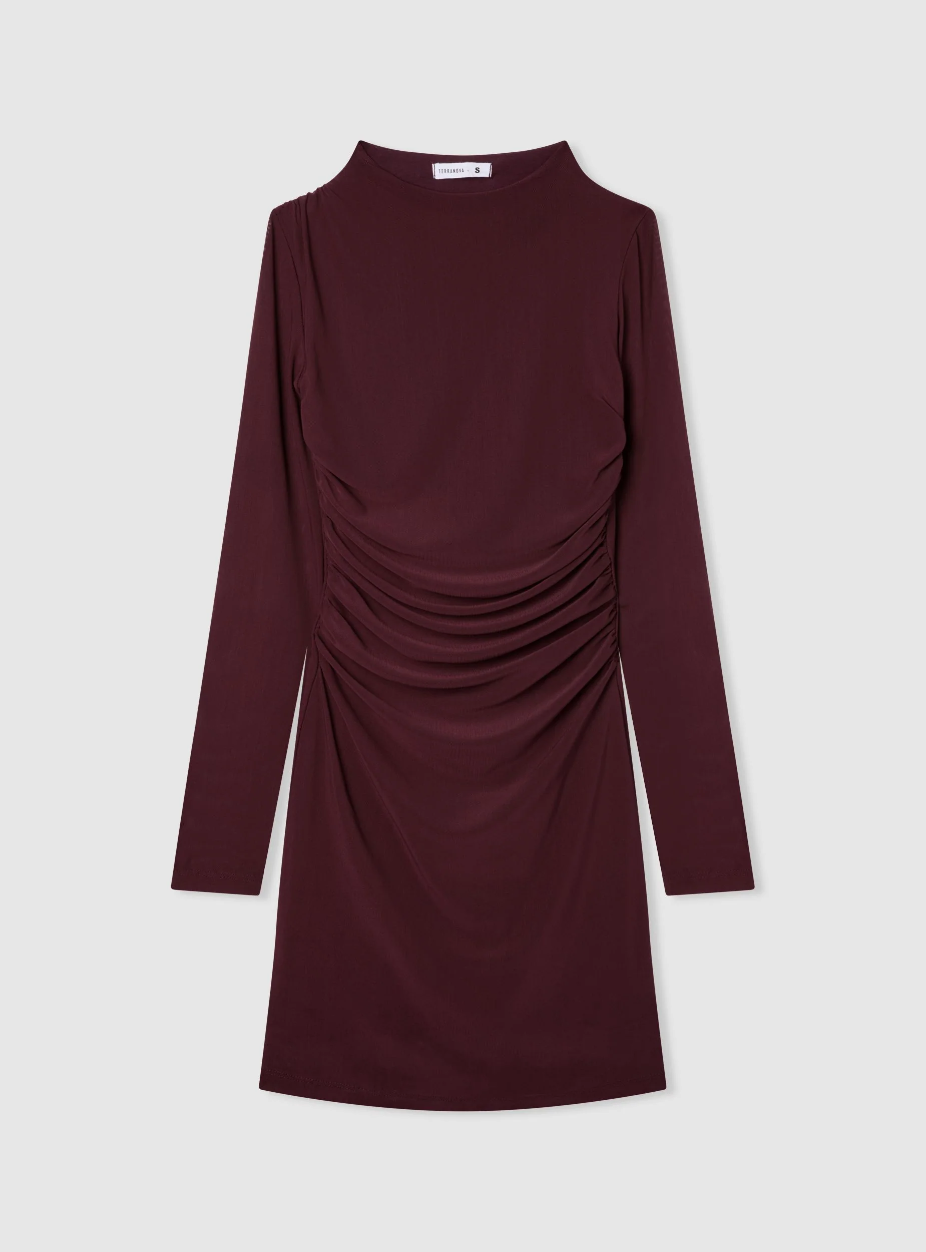 Vestito arricciato in tulle - Image 5