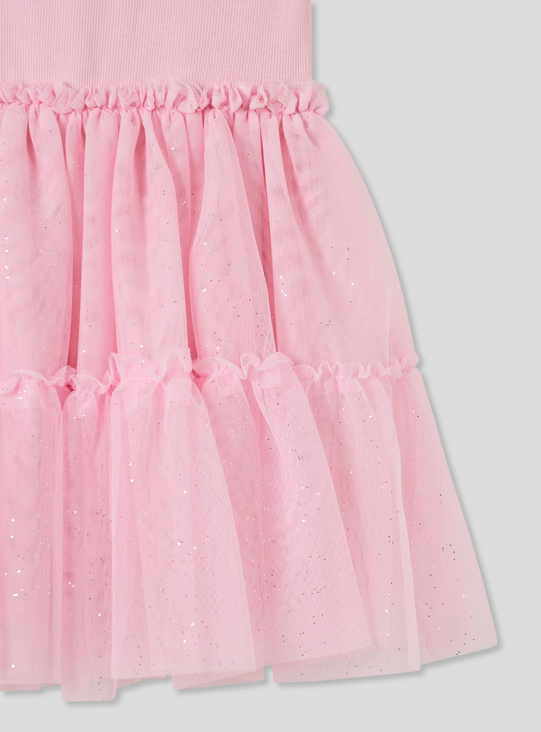 Vestito bitessuto con glitter - Image 4
