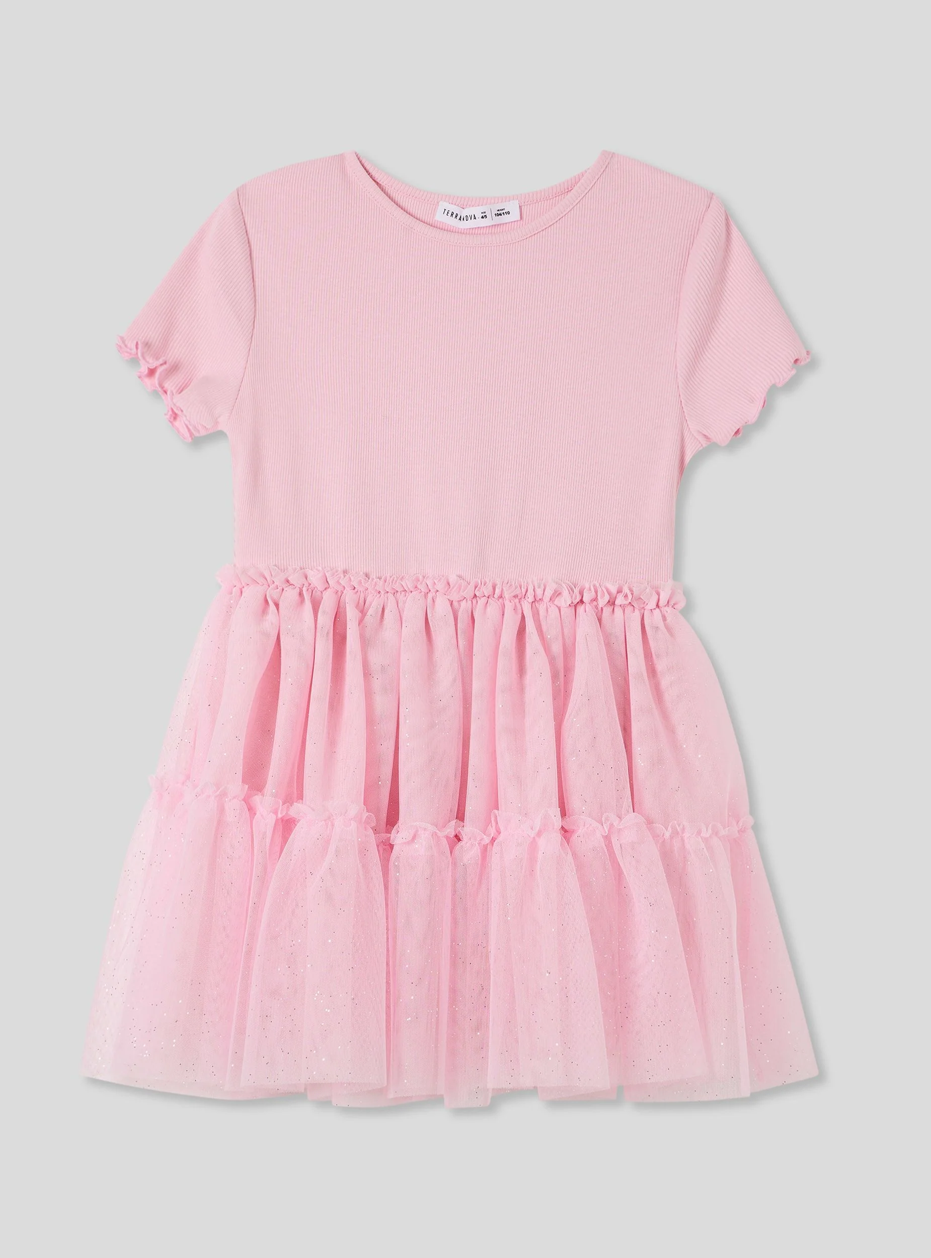 Vestito bitessuto con glitter - Image 6