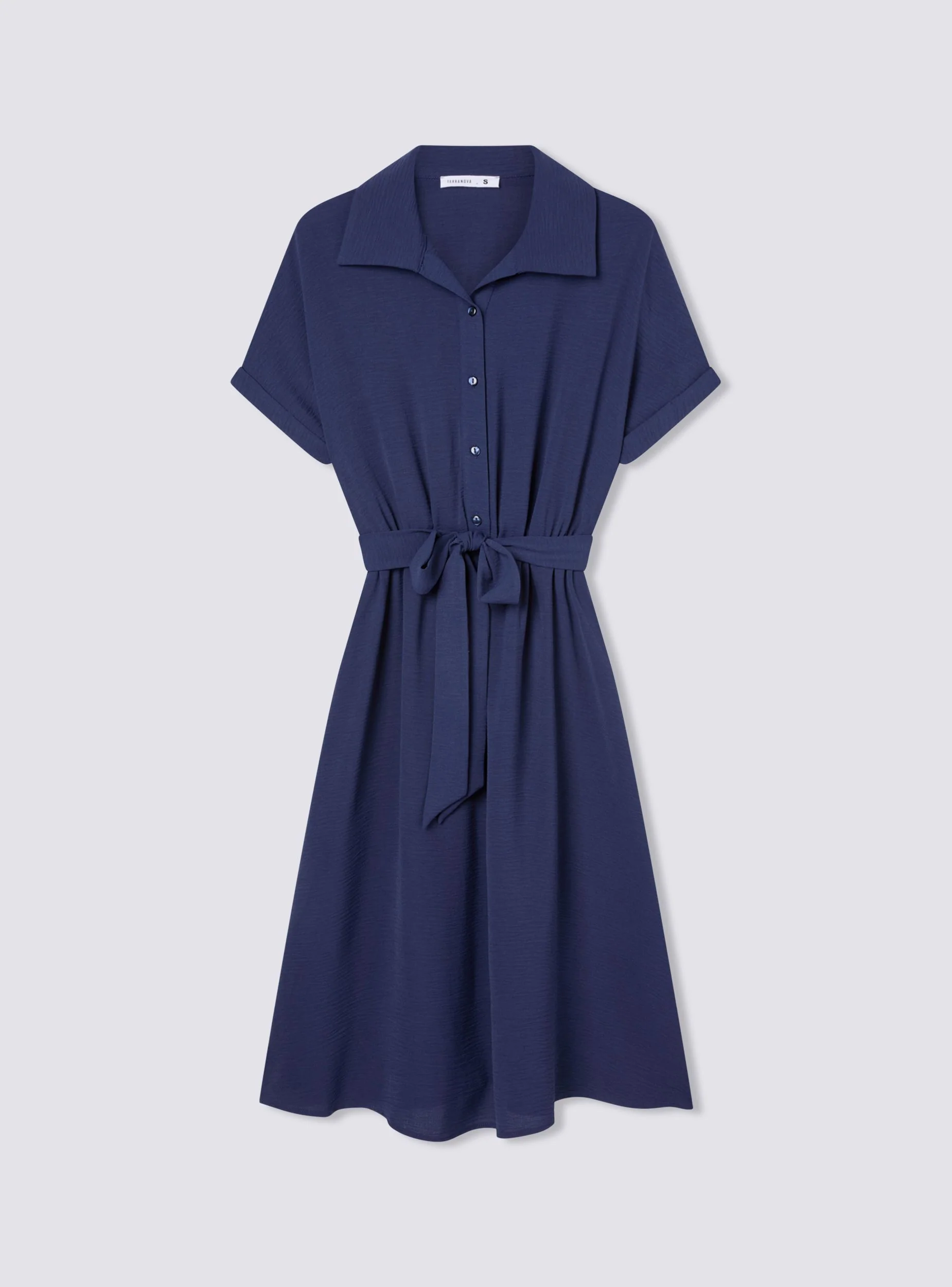 Vestito chemisier con fusciacca - Image 6