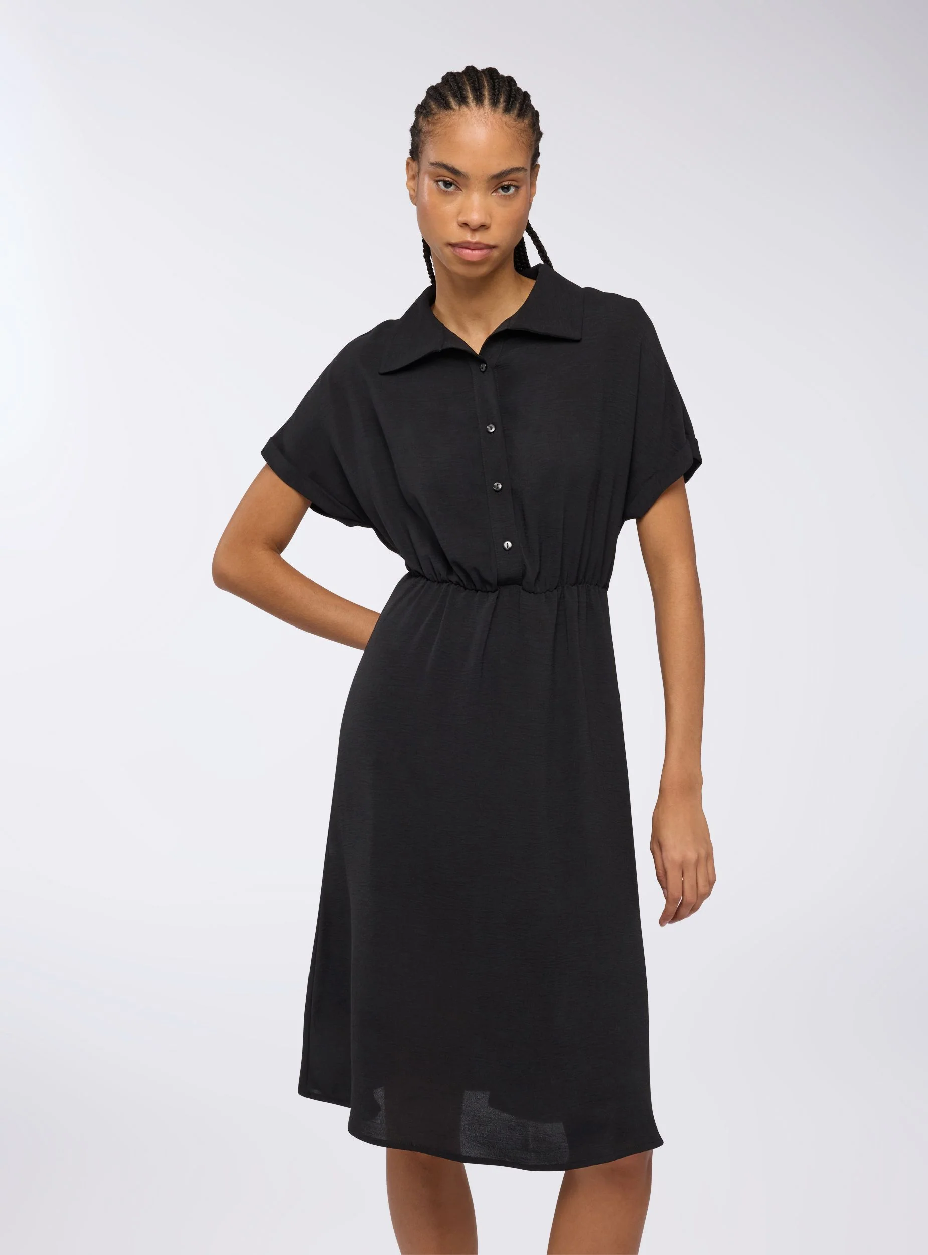 Vestito chemisier con fusciacca - Image 3