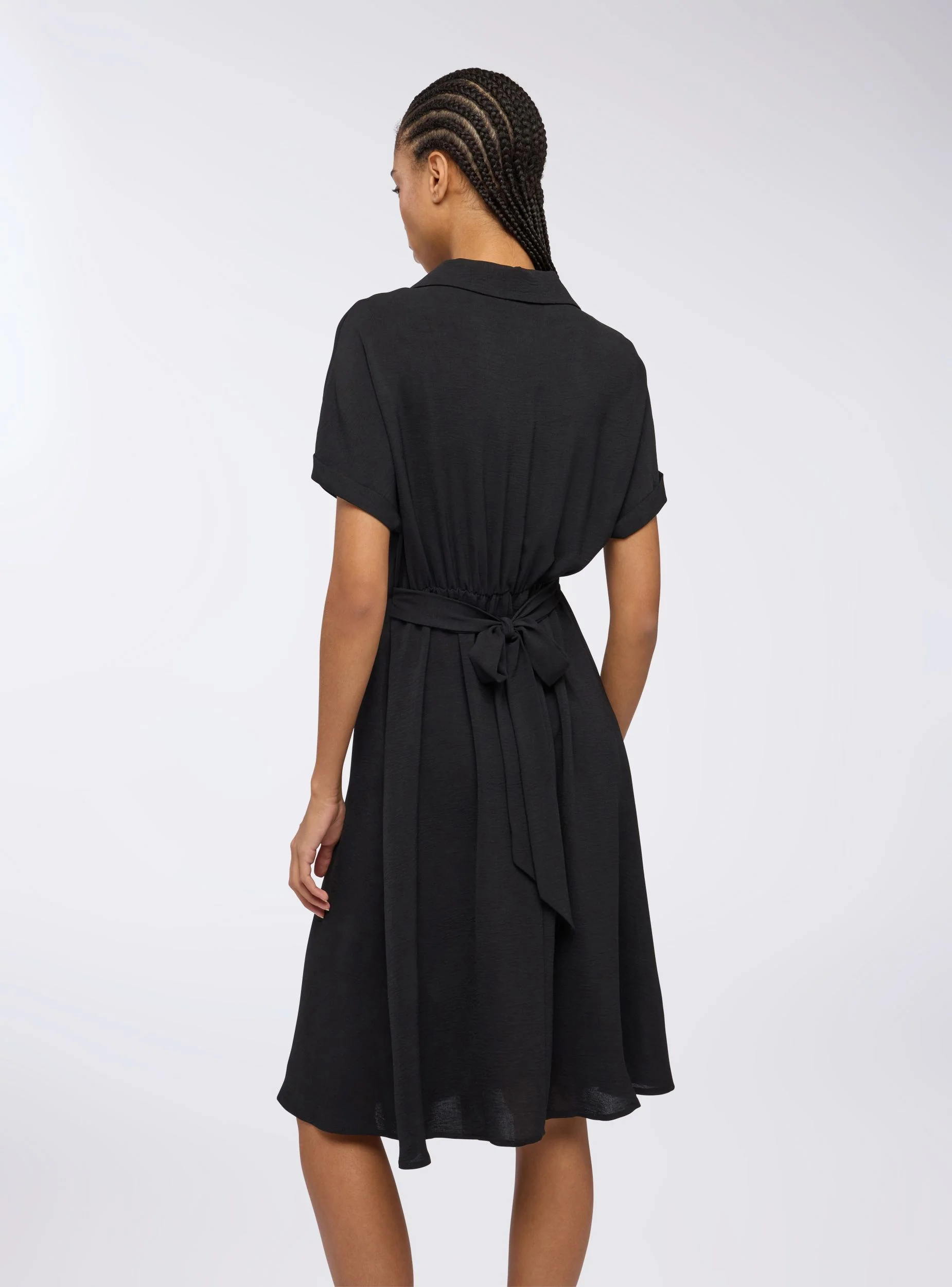 Vestito chemisier con fusciacca - Image 4