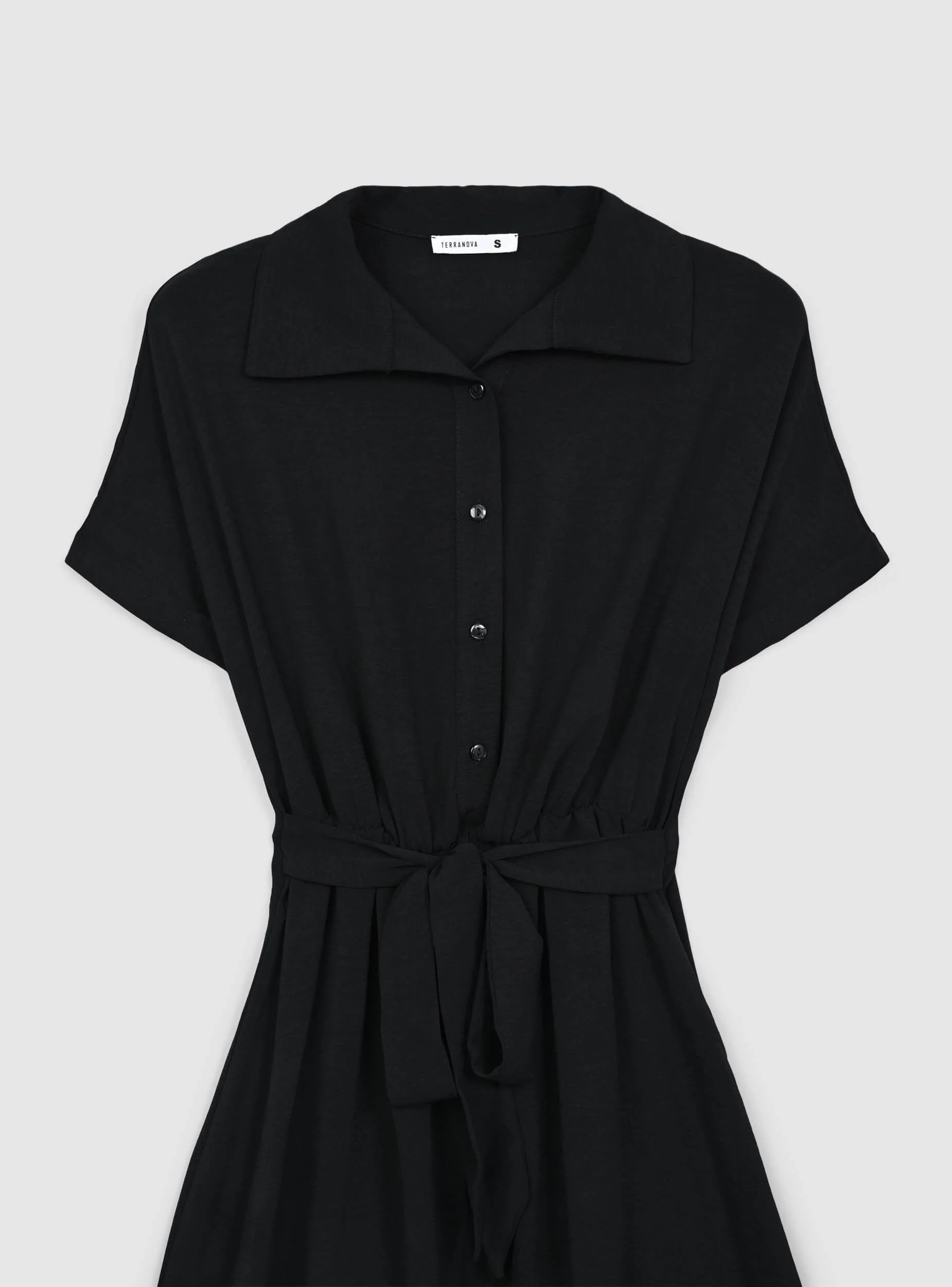 Vestito chemisier con fusciacca - Image 6