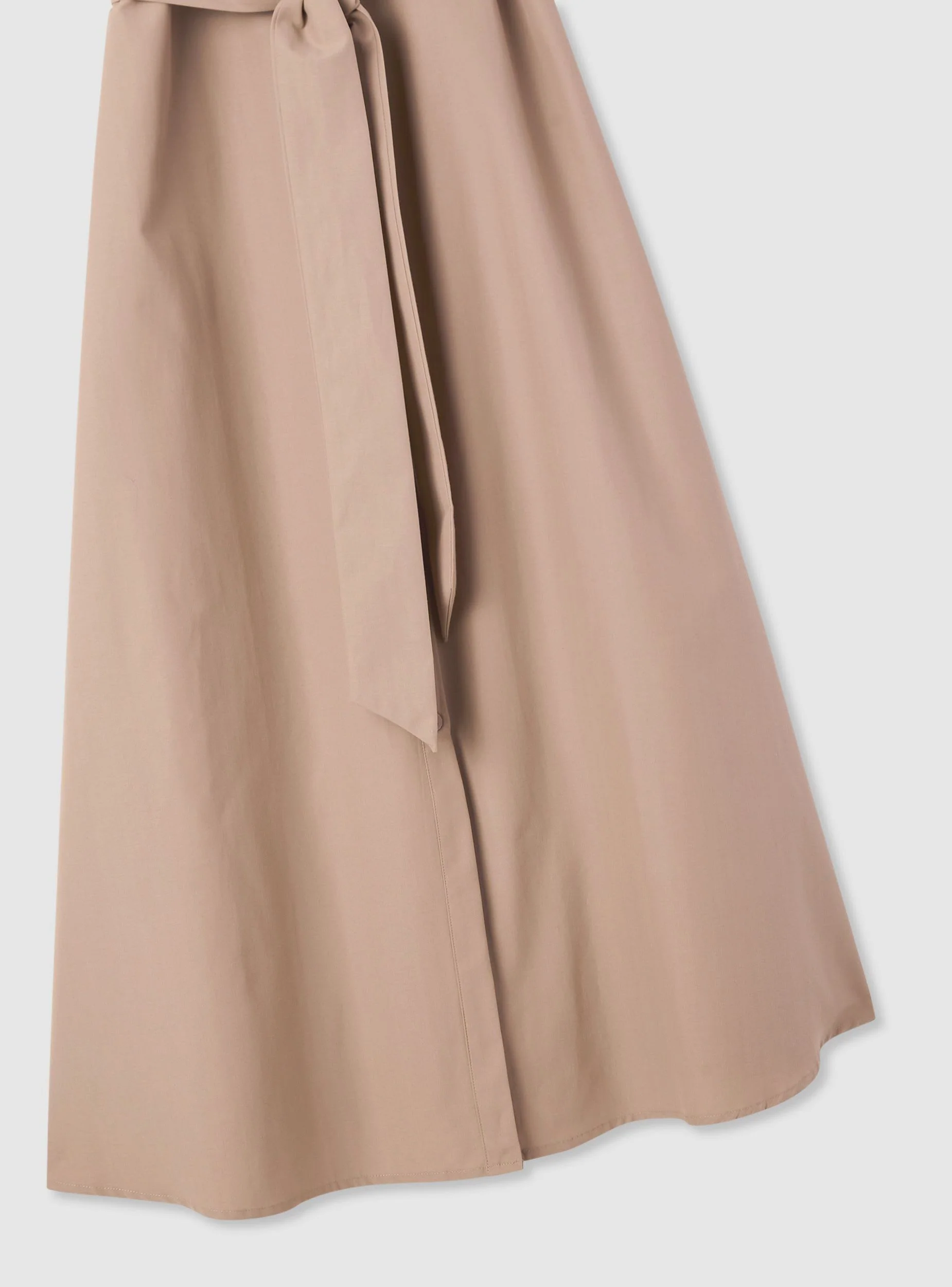 Vestito chemisier smanicato con cintura - Image 7