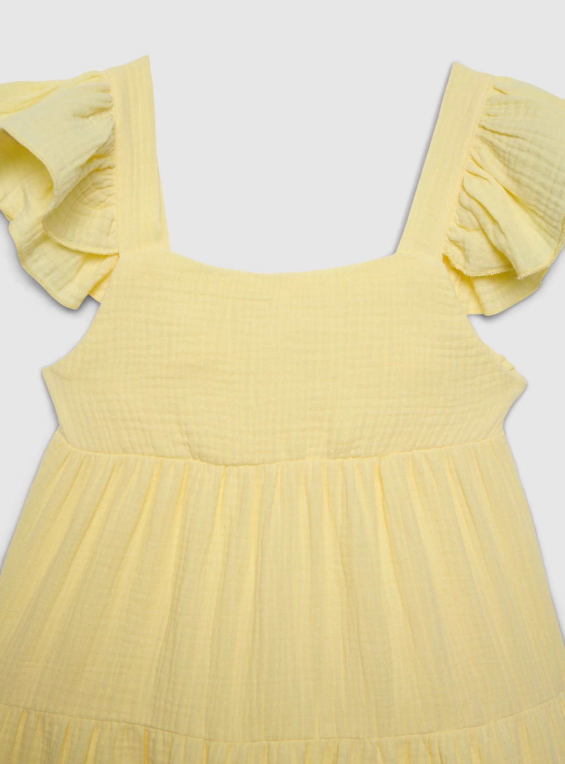 Vestito con balze e maniche a volant - Image 7