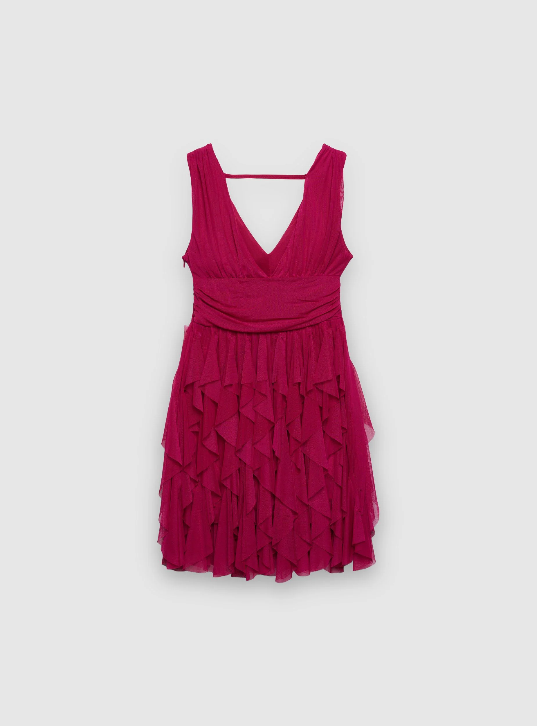 Vestito con balze in tulle - Image 6