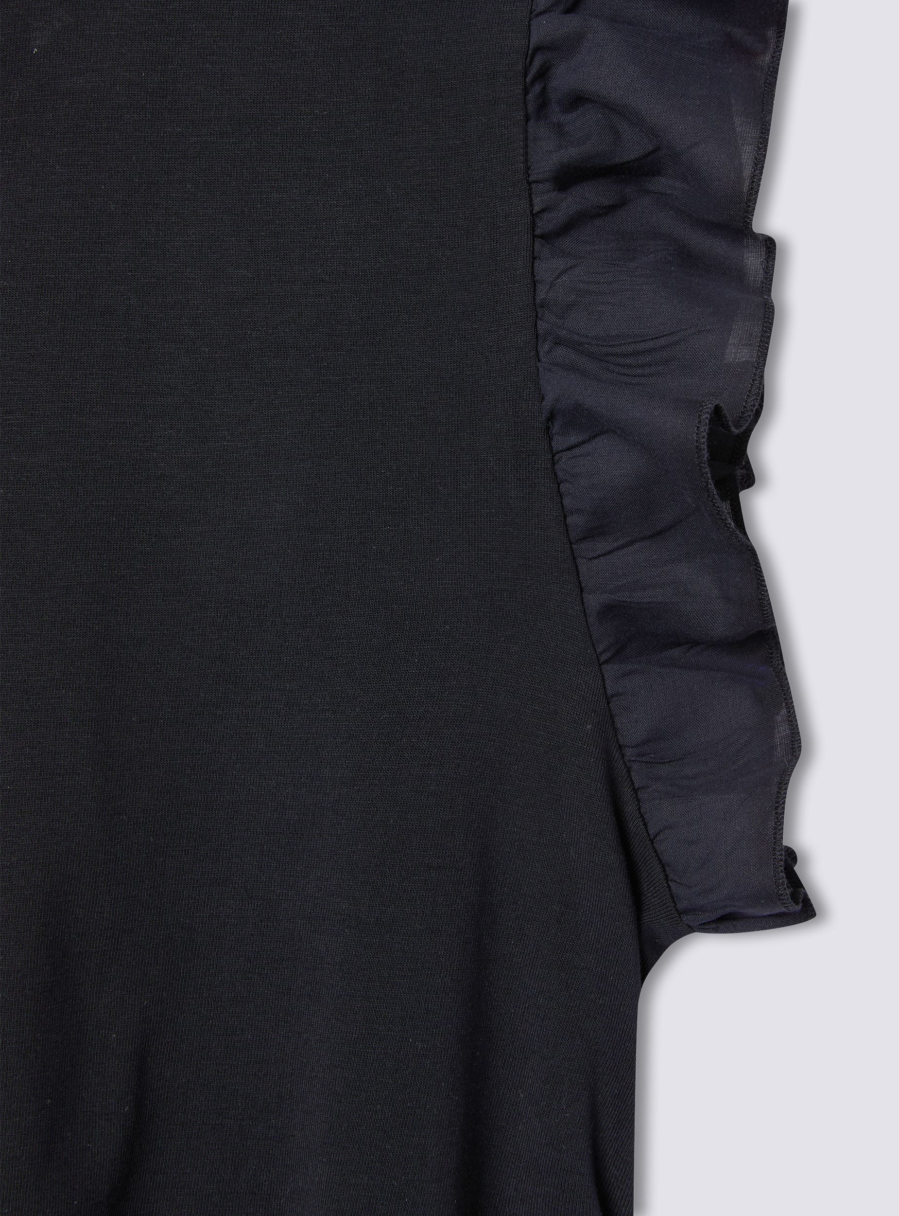 Vestito con cinturina e balze - Image 7