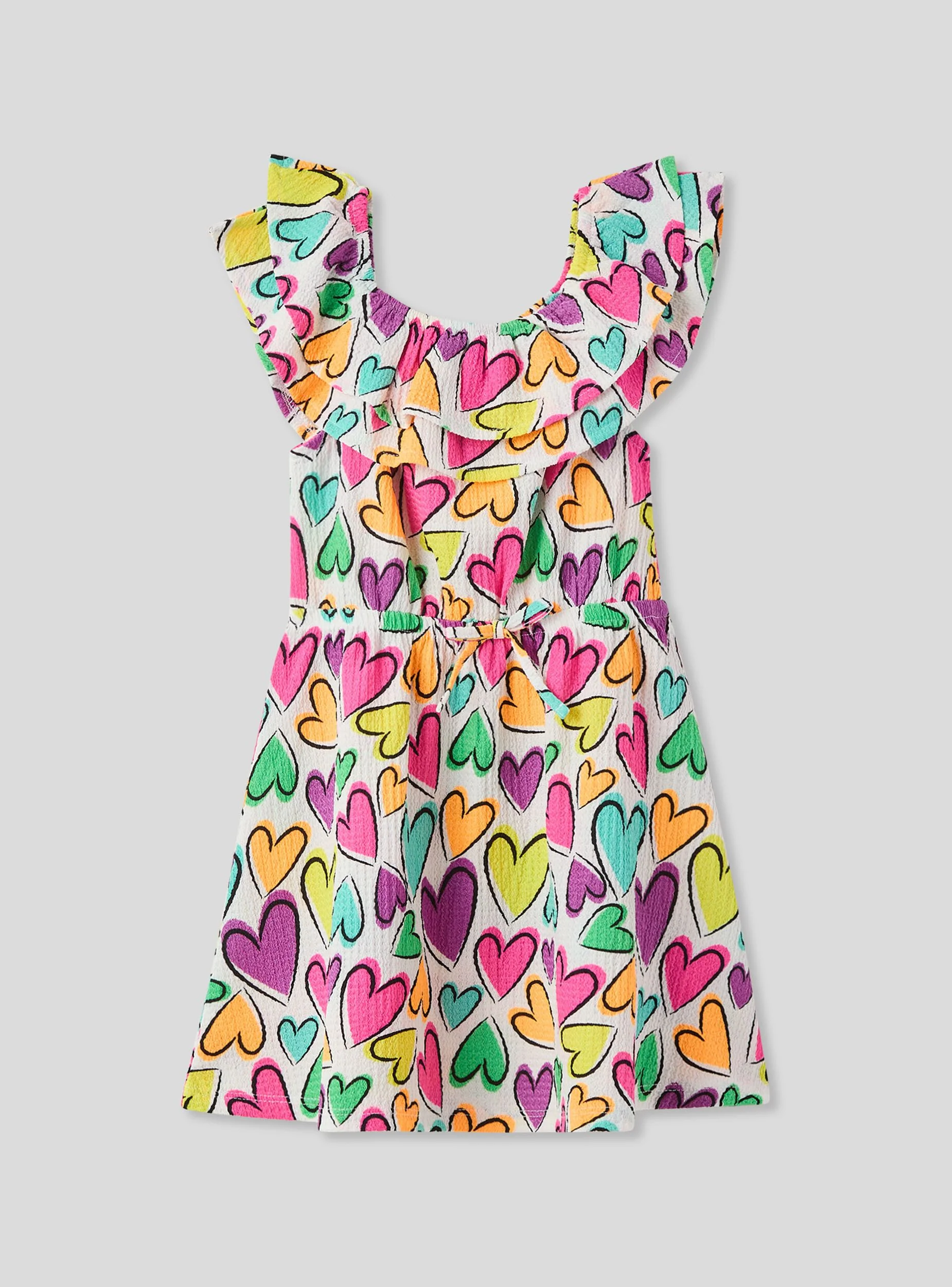 Vestito con cuori multicolore - Image 5