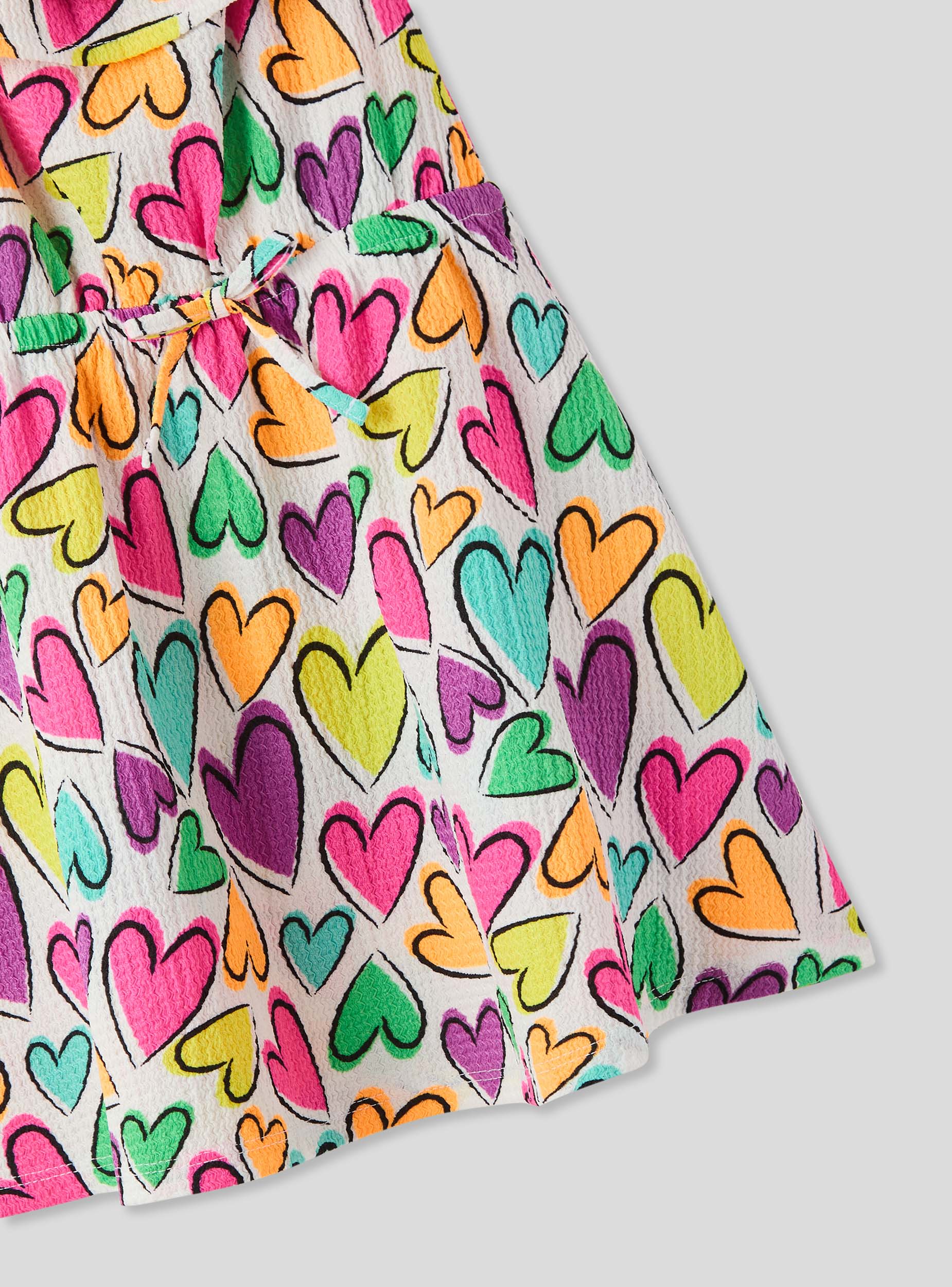 Vestito con cuori multicolore - Image 6