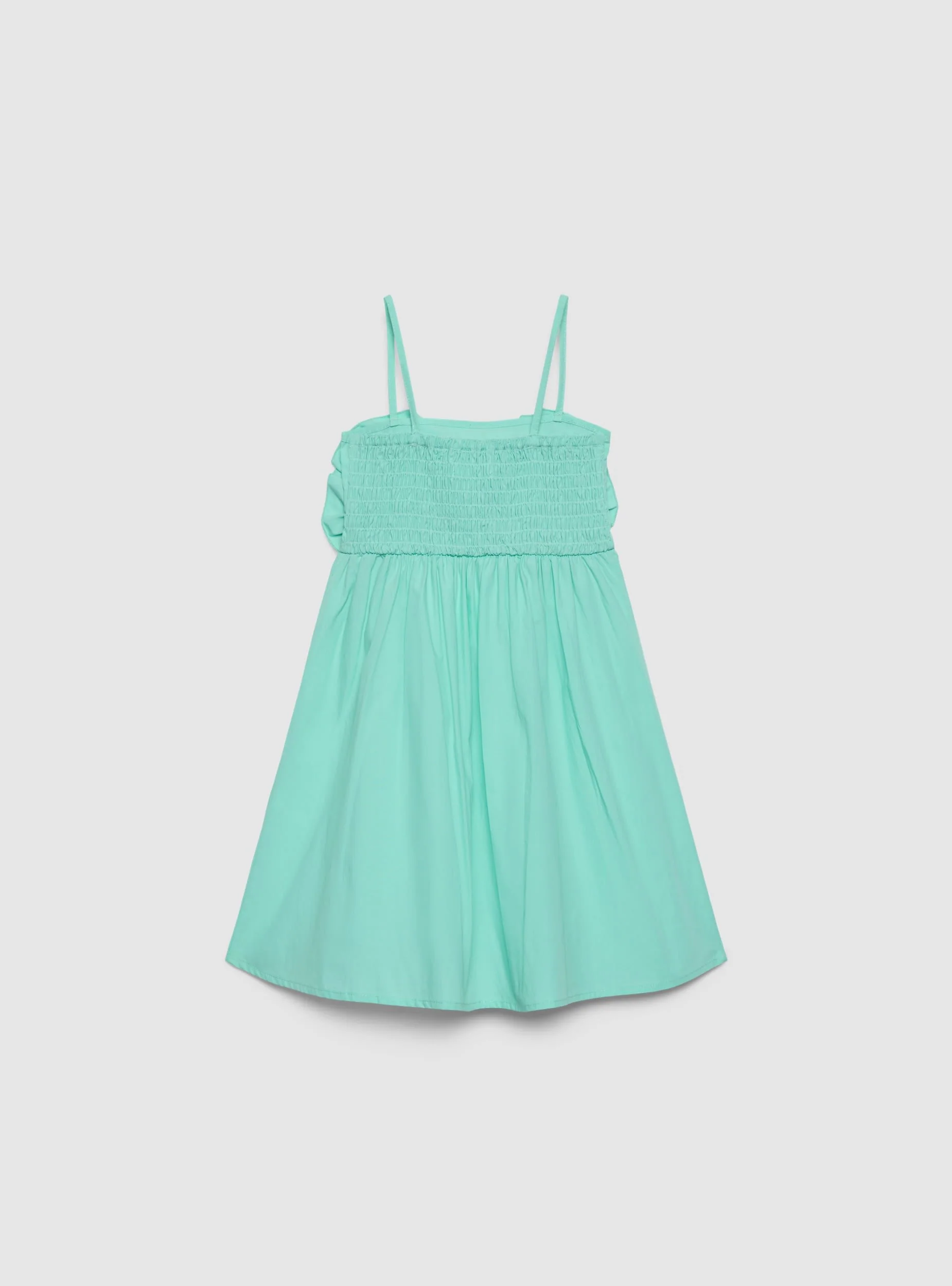 Vestito con spalline sottili e maxi rouches - Image 6