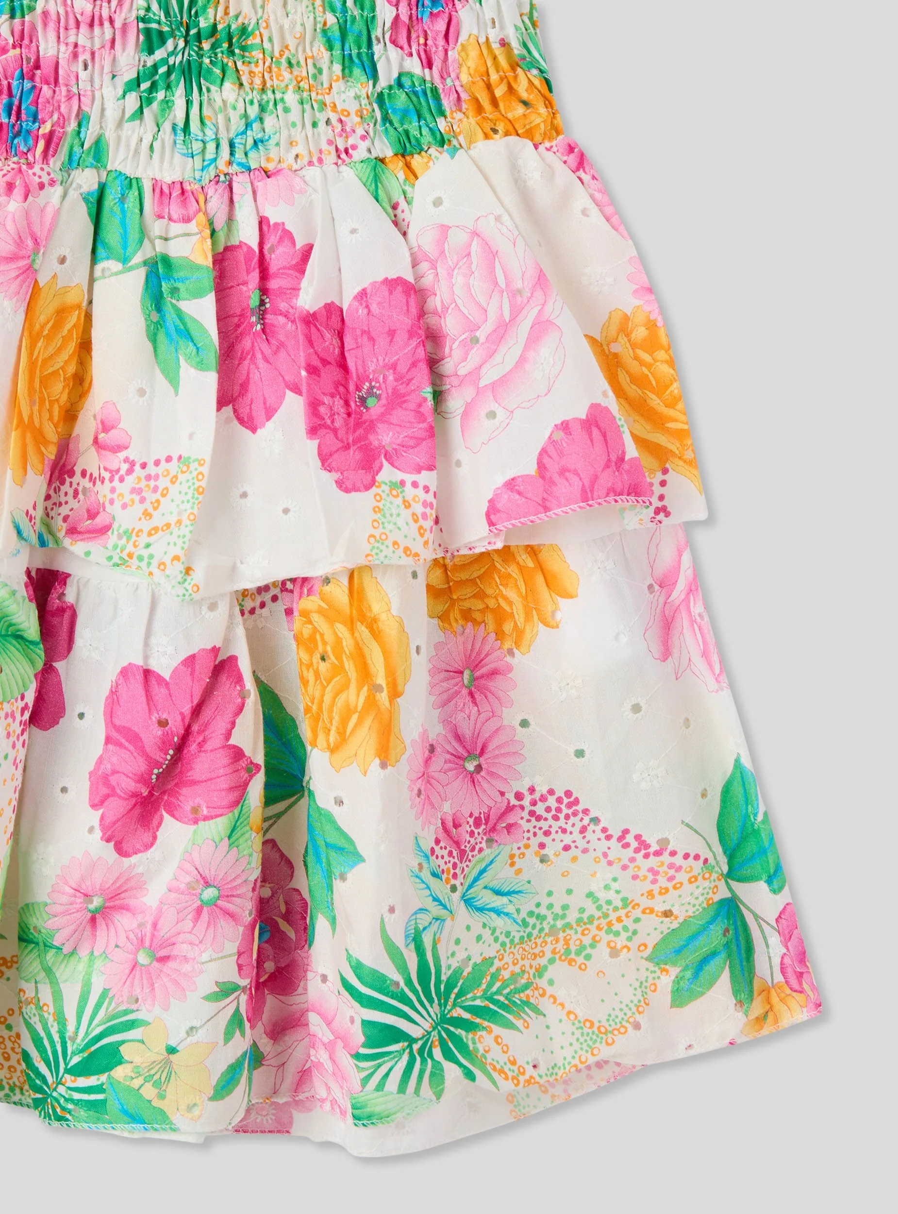 Vestito con stampa floreale