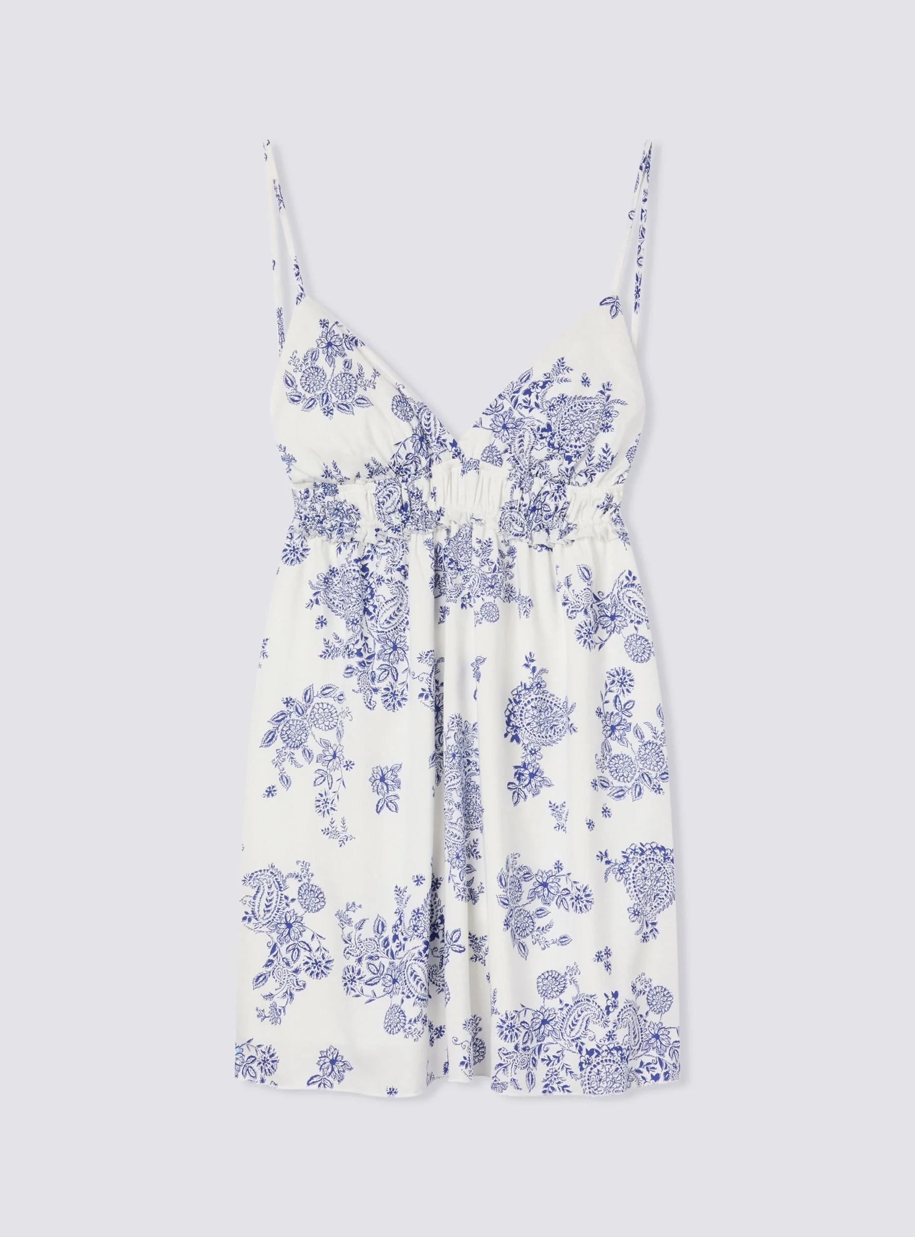 Vestito corto con fantasia paisley - Image 5