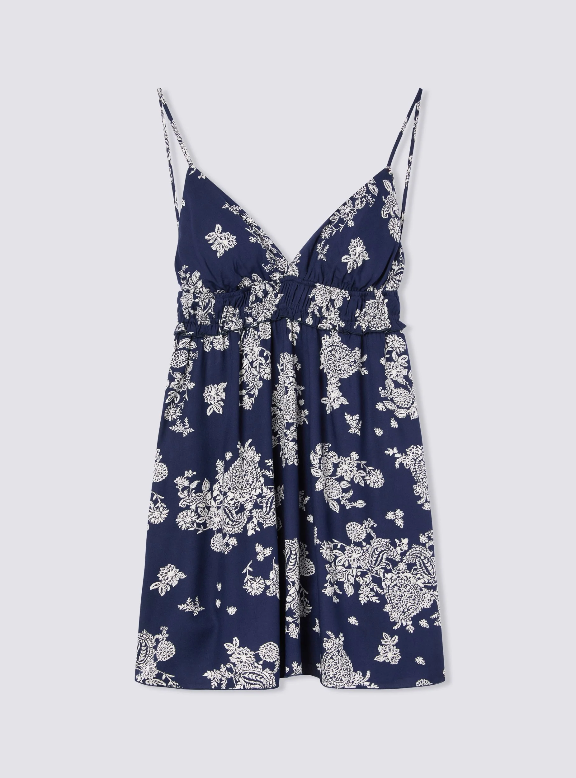 Vestito corto con fantasia paisley - Image 5