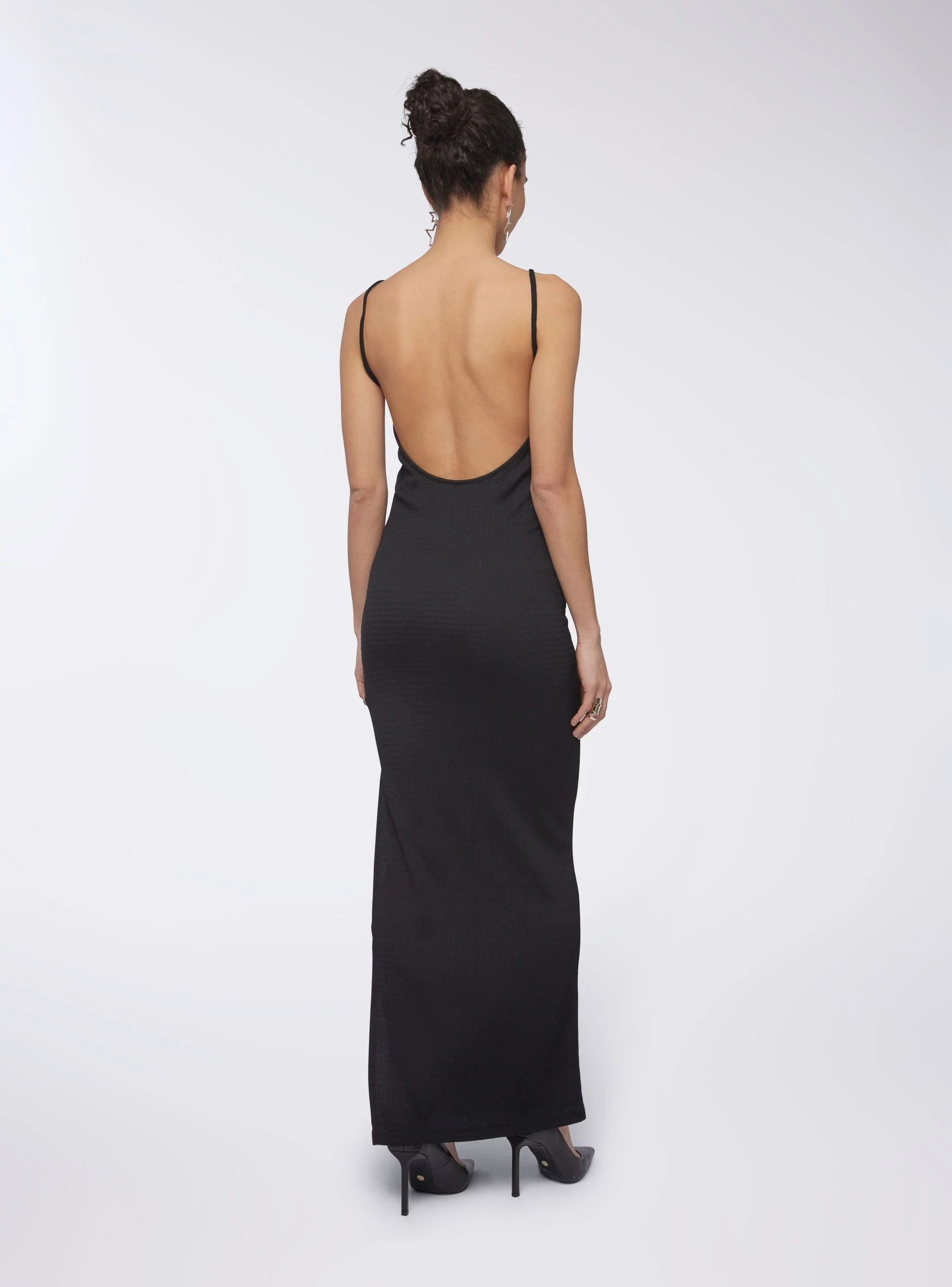 Vestito halterneck aperto sul retro - Image 2