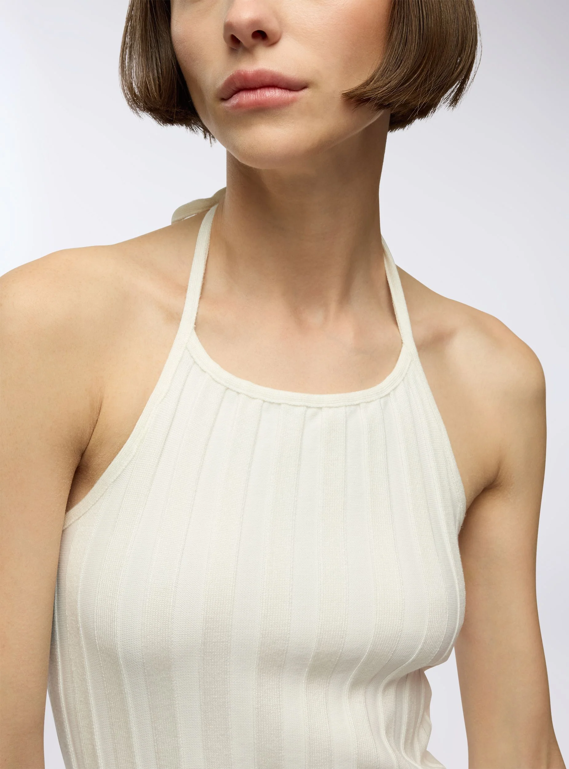 Vestito in maglia a coste - Image 3